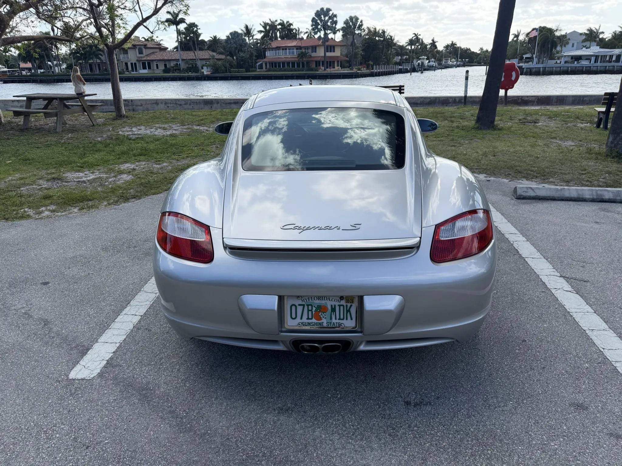 2006 Porsche Cayman S in Arctic Silver Metallic