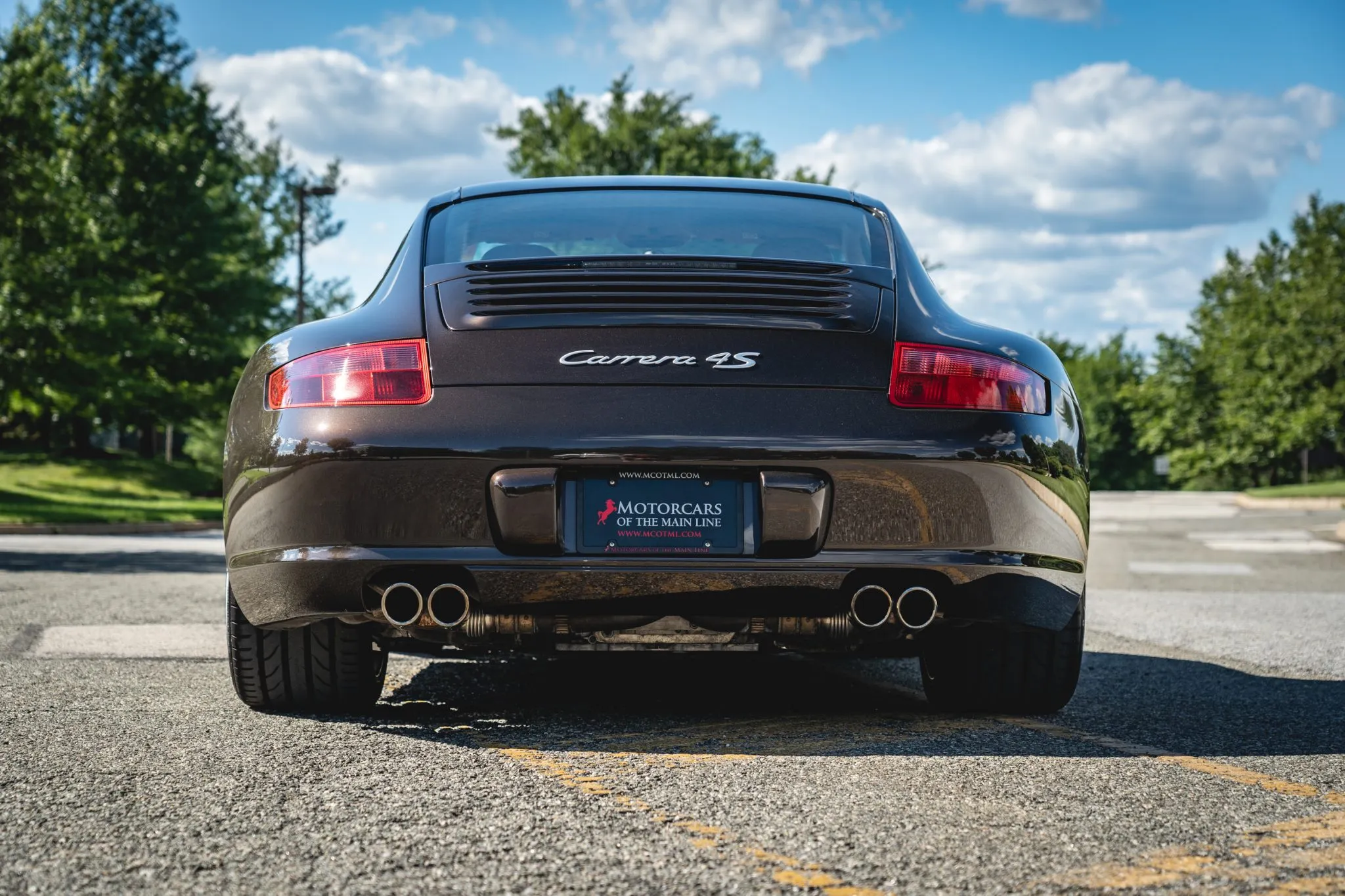 2008 Porsche 911 Carrera 4S Coupe in Macadamia Metallic