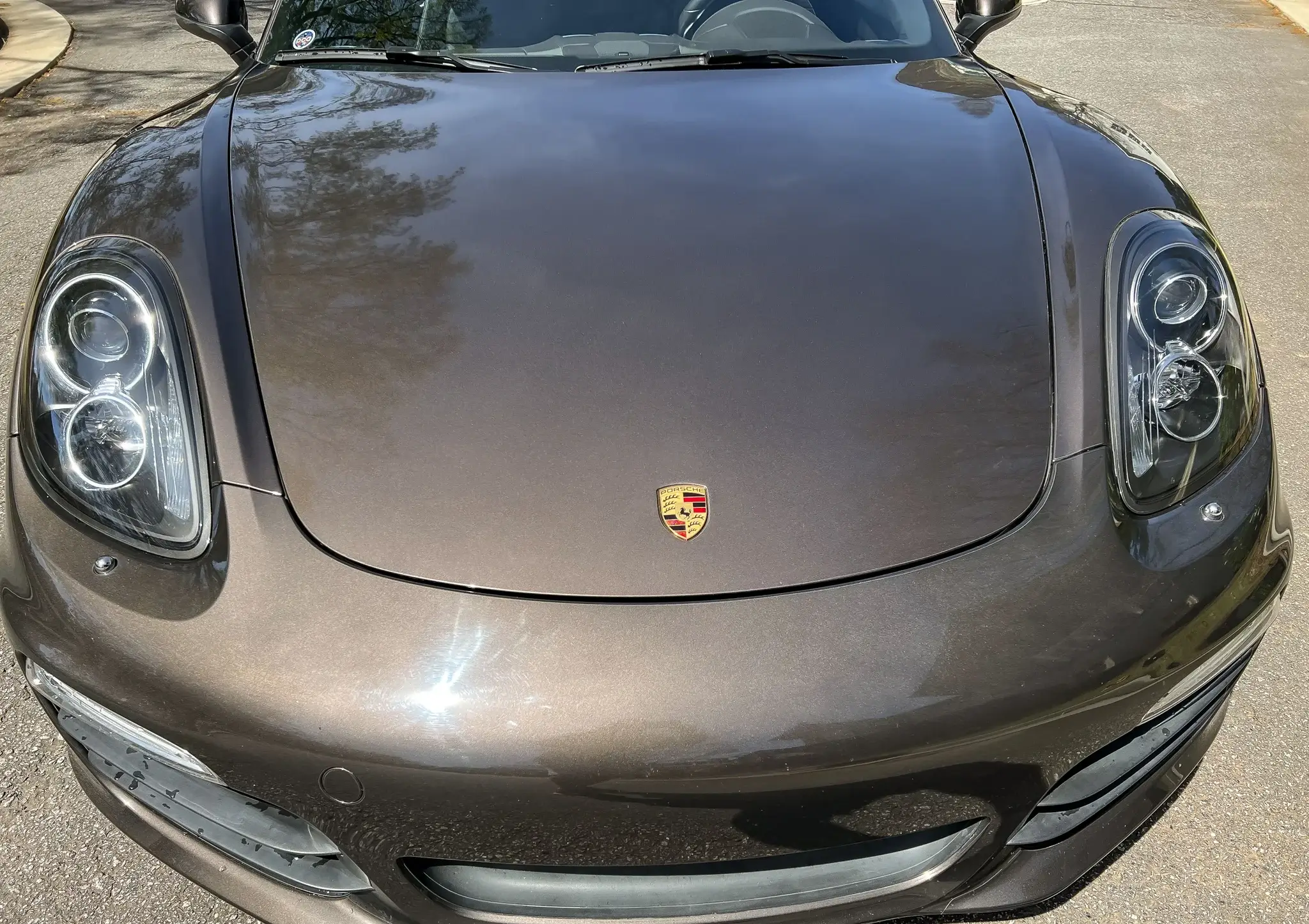 2014 Porsche Boxster S in Anthracite Brown Metallic