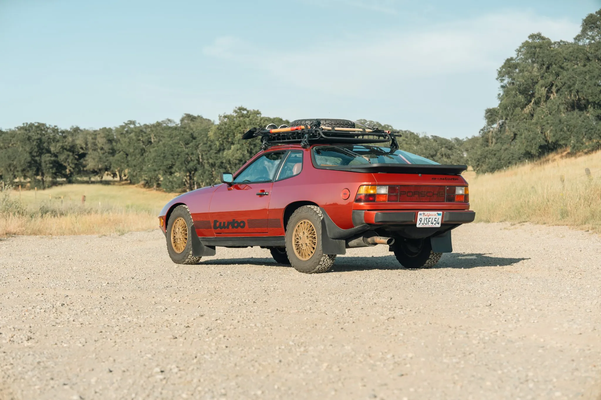 1981 Porsche 924 Turbo in Metallic Red