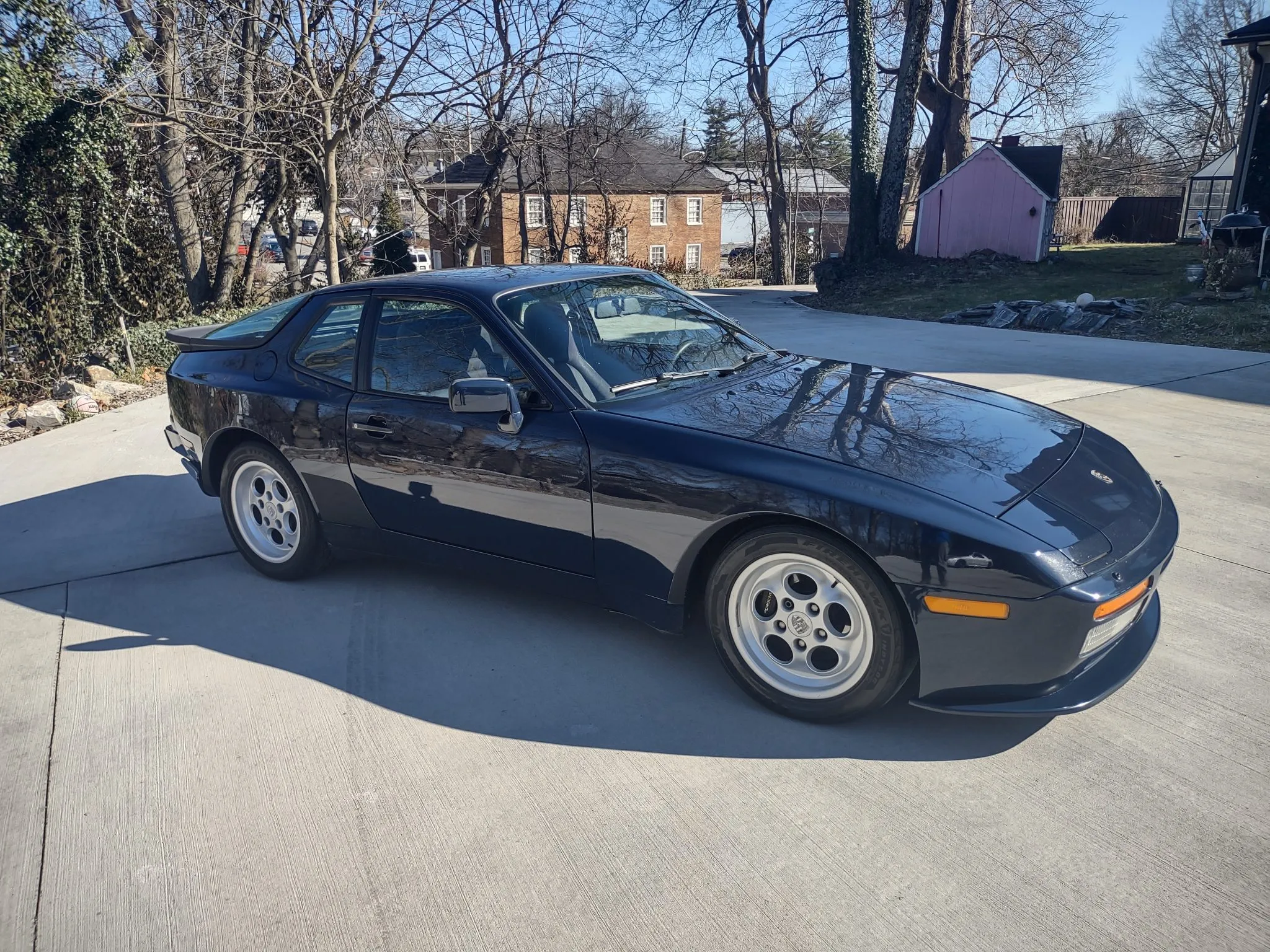 1986 Porsche 944 Turbo in Copenhagen Blue
