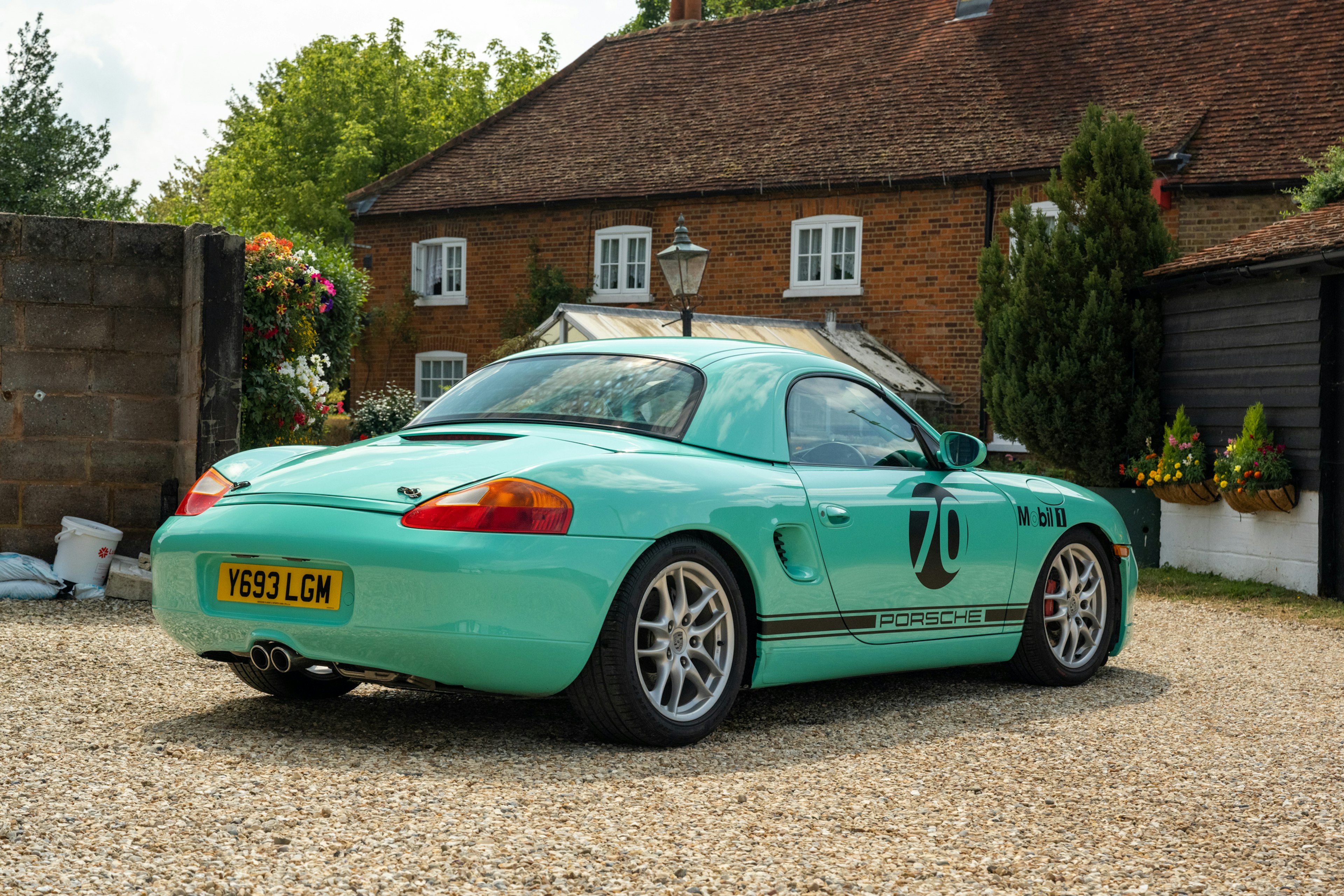 2001 Porsche Boxster Track Car in Mint Green