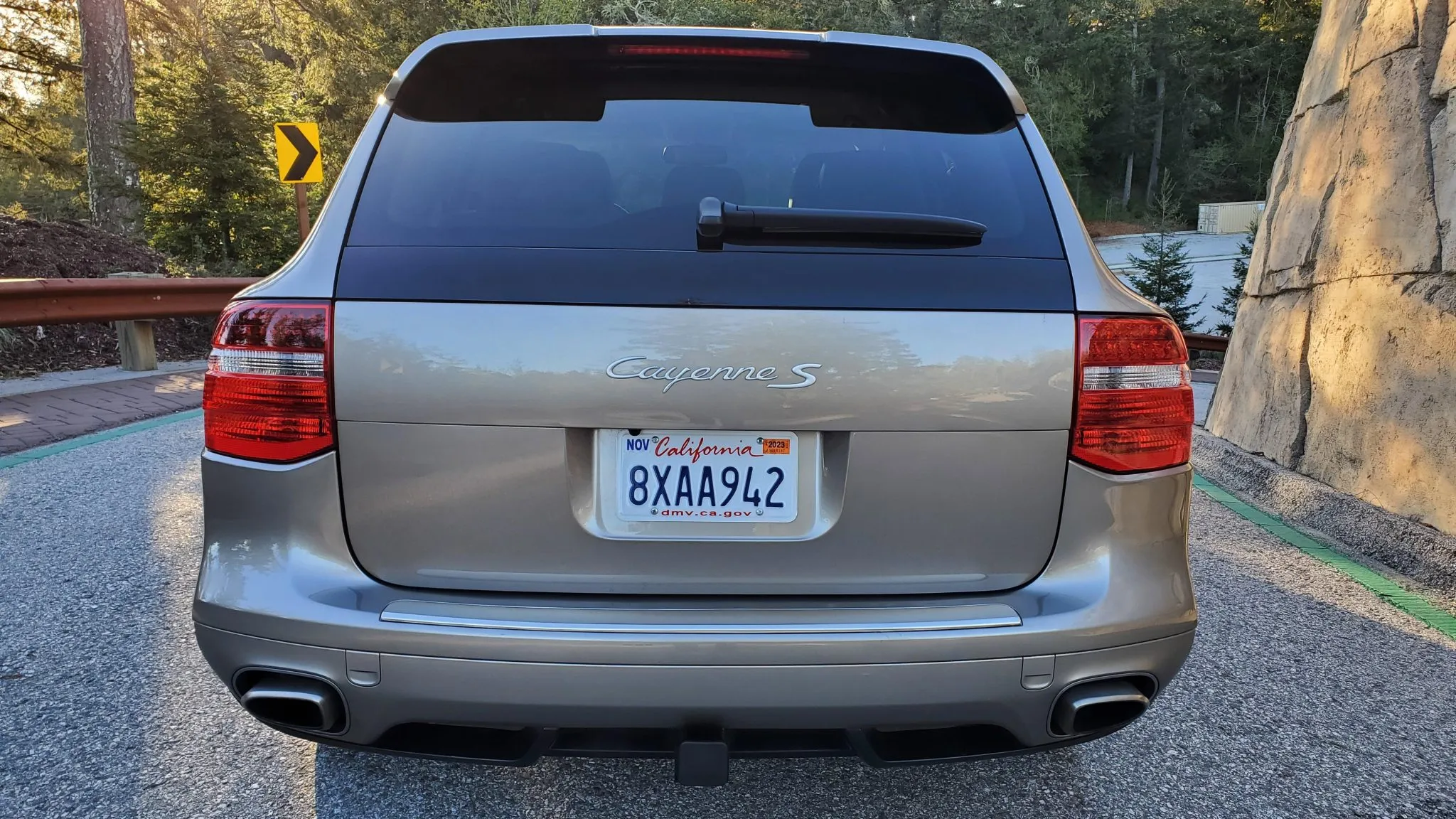 2008 Porsche Cayenne S in Jarama Beige Metallic