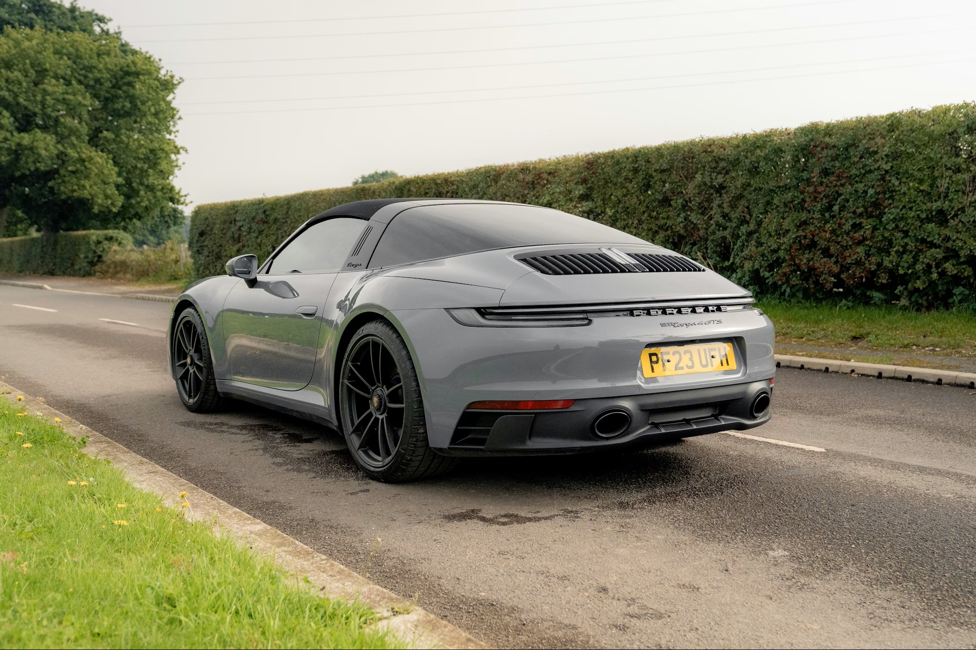 2023 Porsche 911 (992) Targa 4 GTS in Arctic Grey