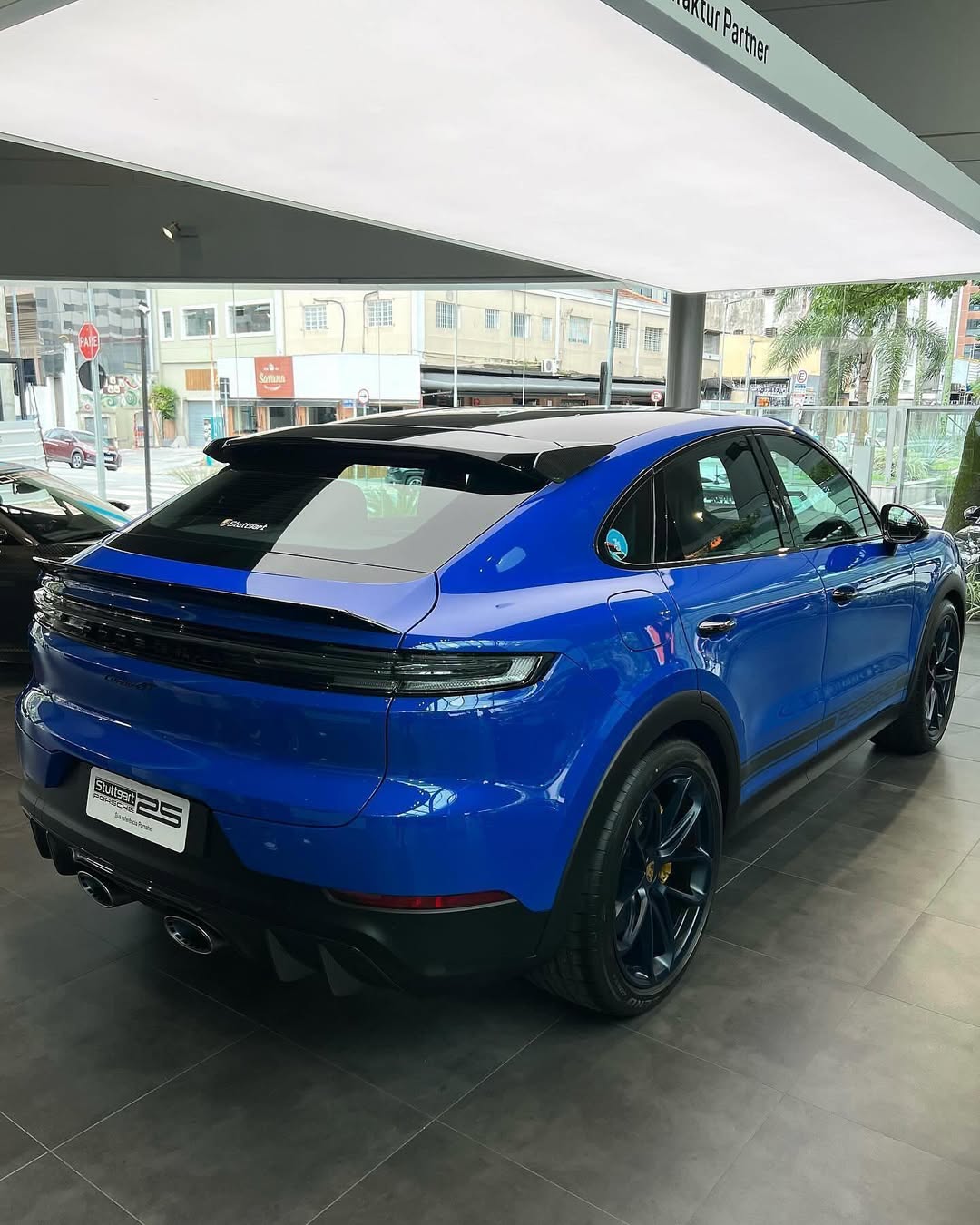 2024 Porsche Cayenne Turbo GT in Nogaro Blue Metallic
