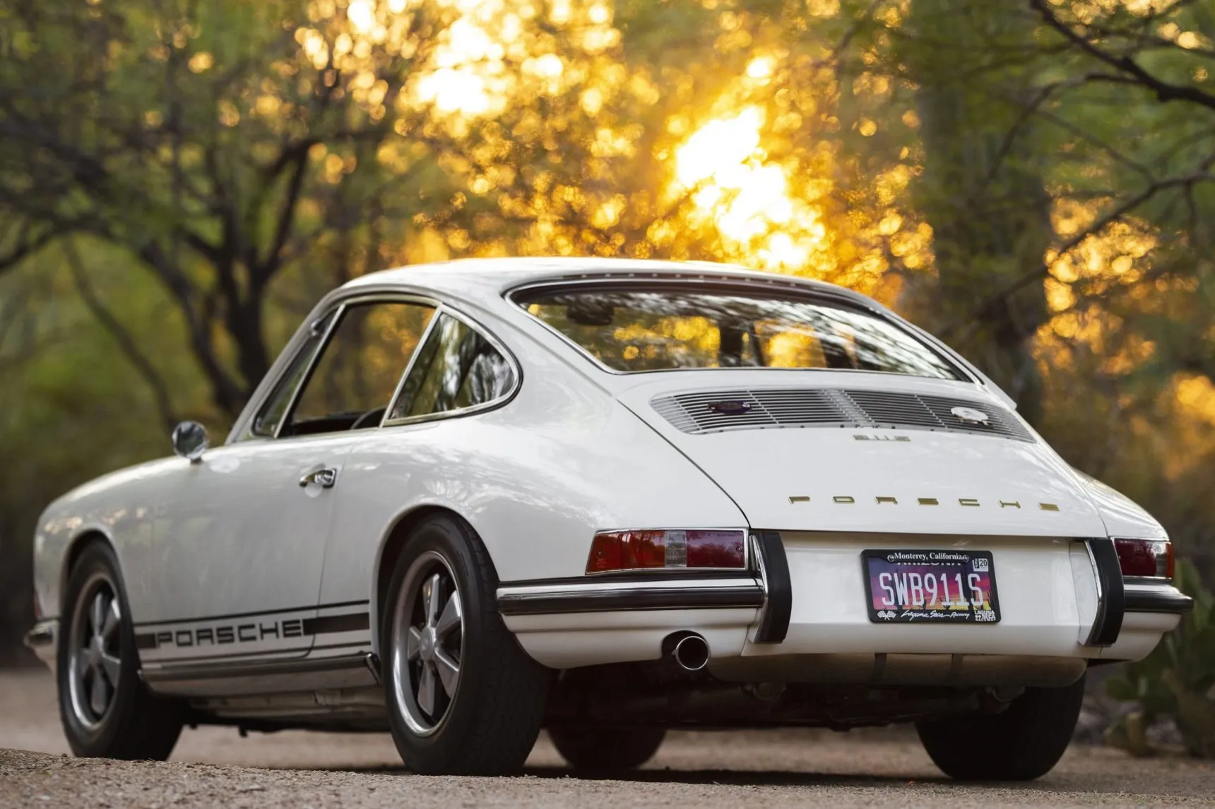 1968 Porsche 911S in Hellelfenbein