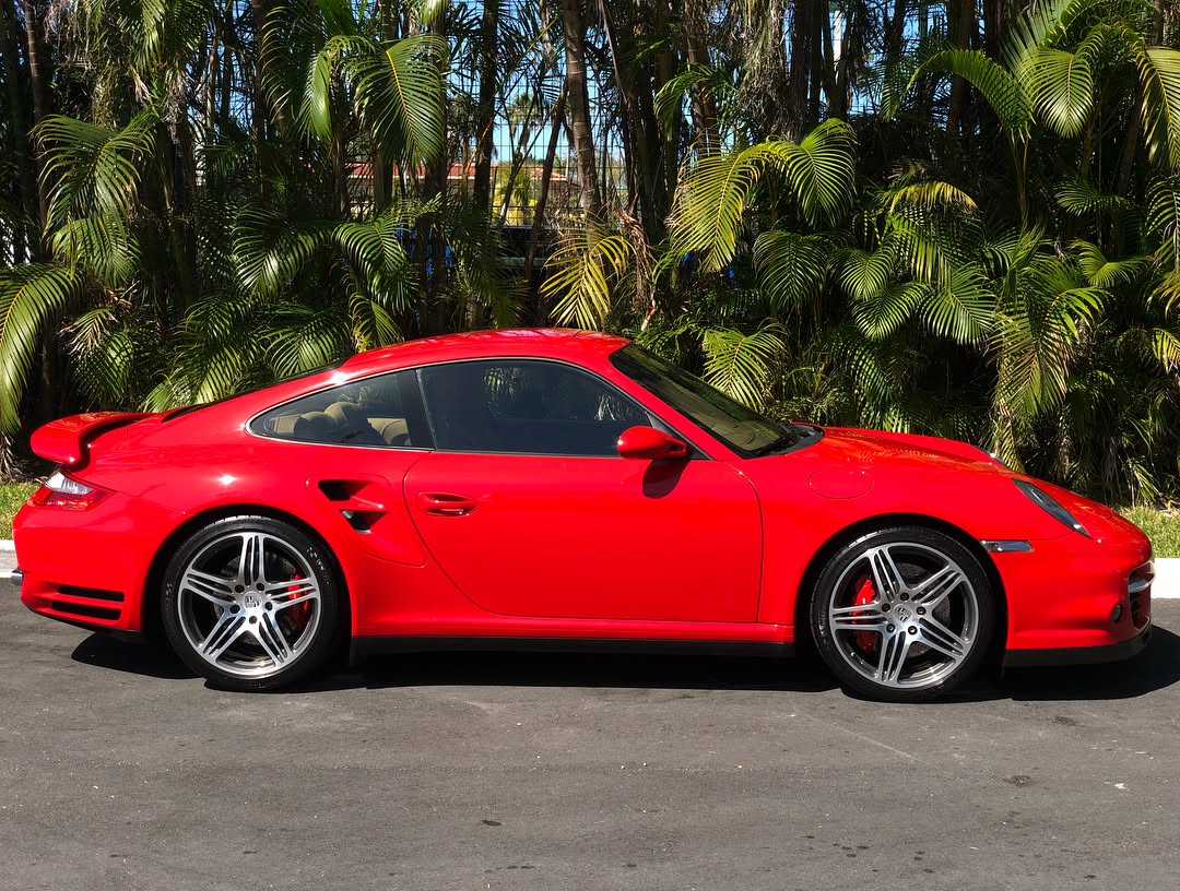 2007 Porsche 911 Turbo in Pure Red
