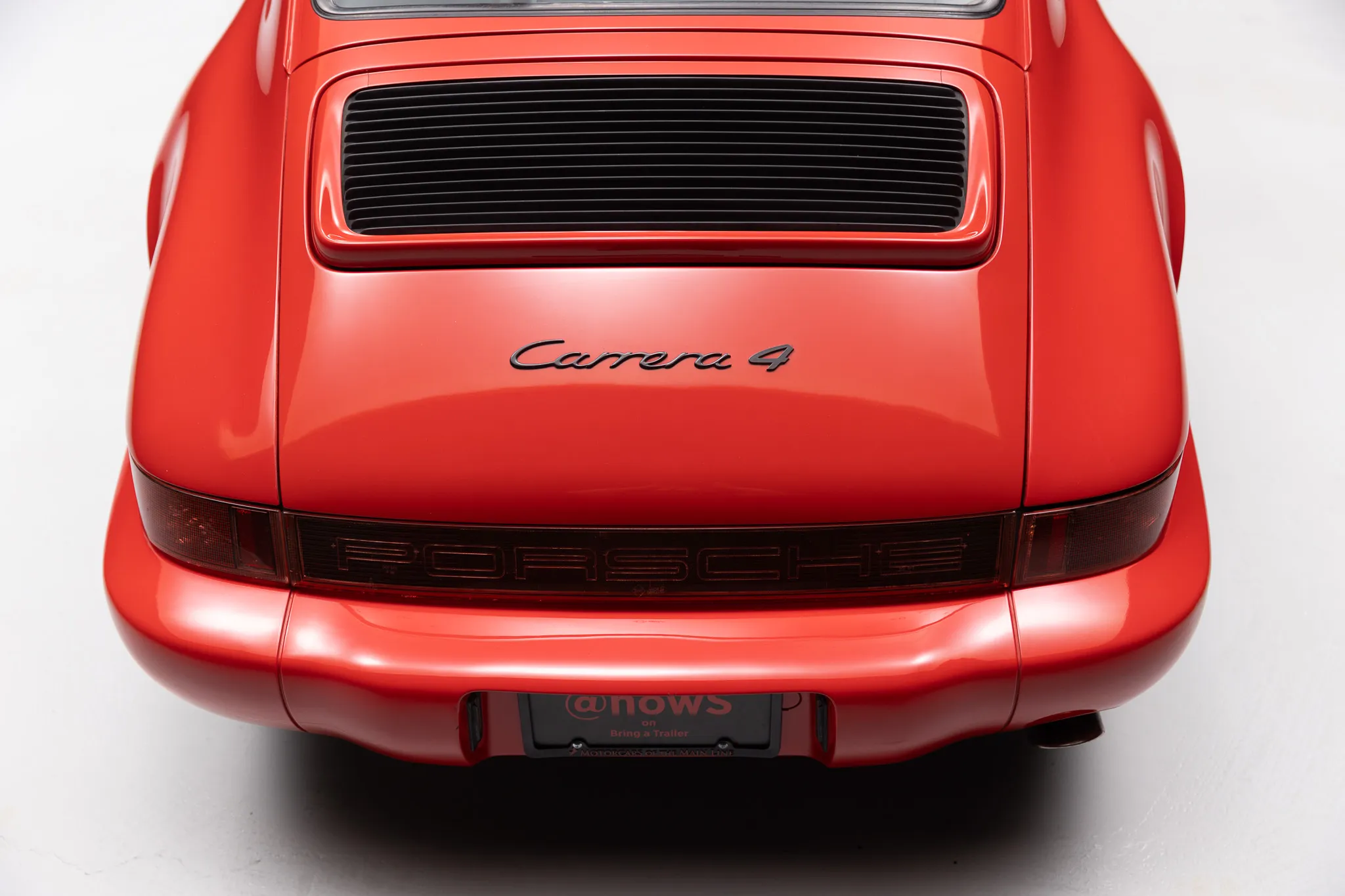 1990 Porsche 911 Carrera 4 Coupe in Guards Red