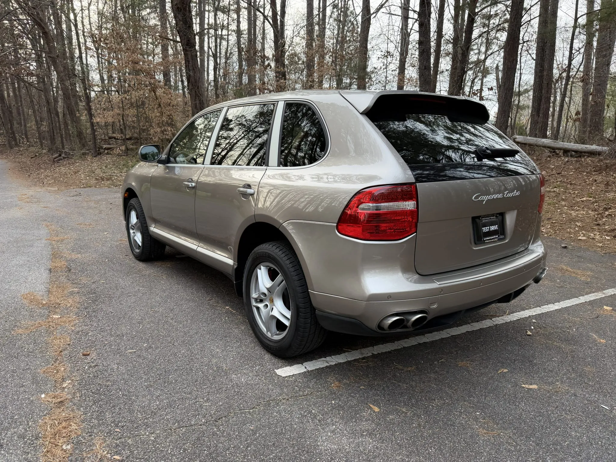 2008 Porsche Cayenne Turbo in Jarama Beige Metallic