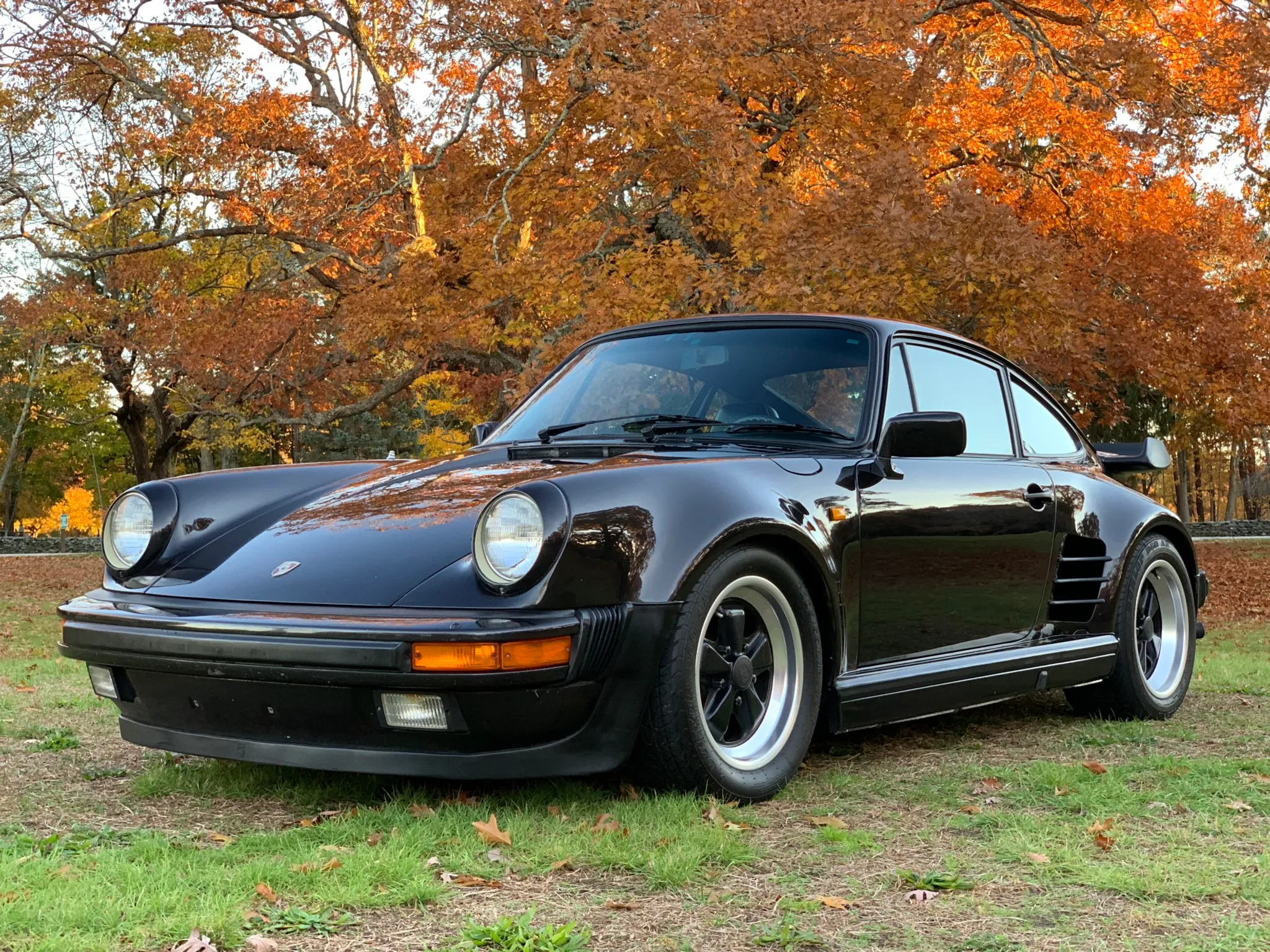 1984 Porsche 911 Turbo in Montego Black Metallic