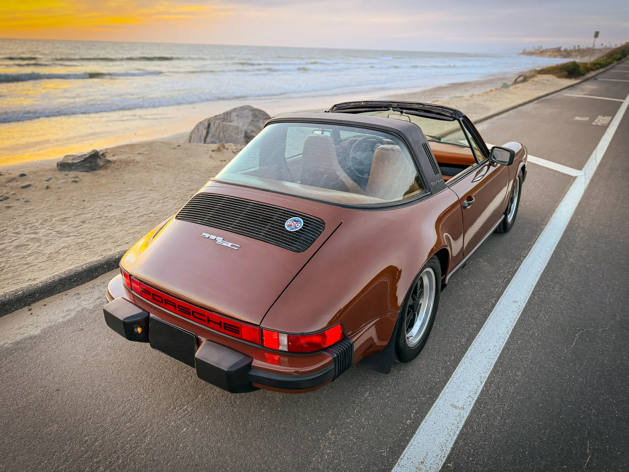1980 Porsche 911SC Targa in Bitter Chocolate