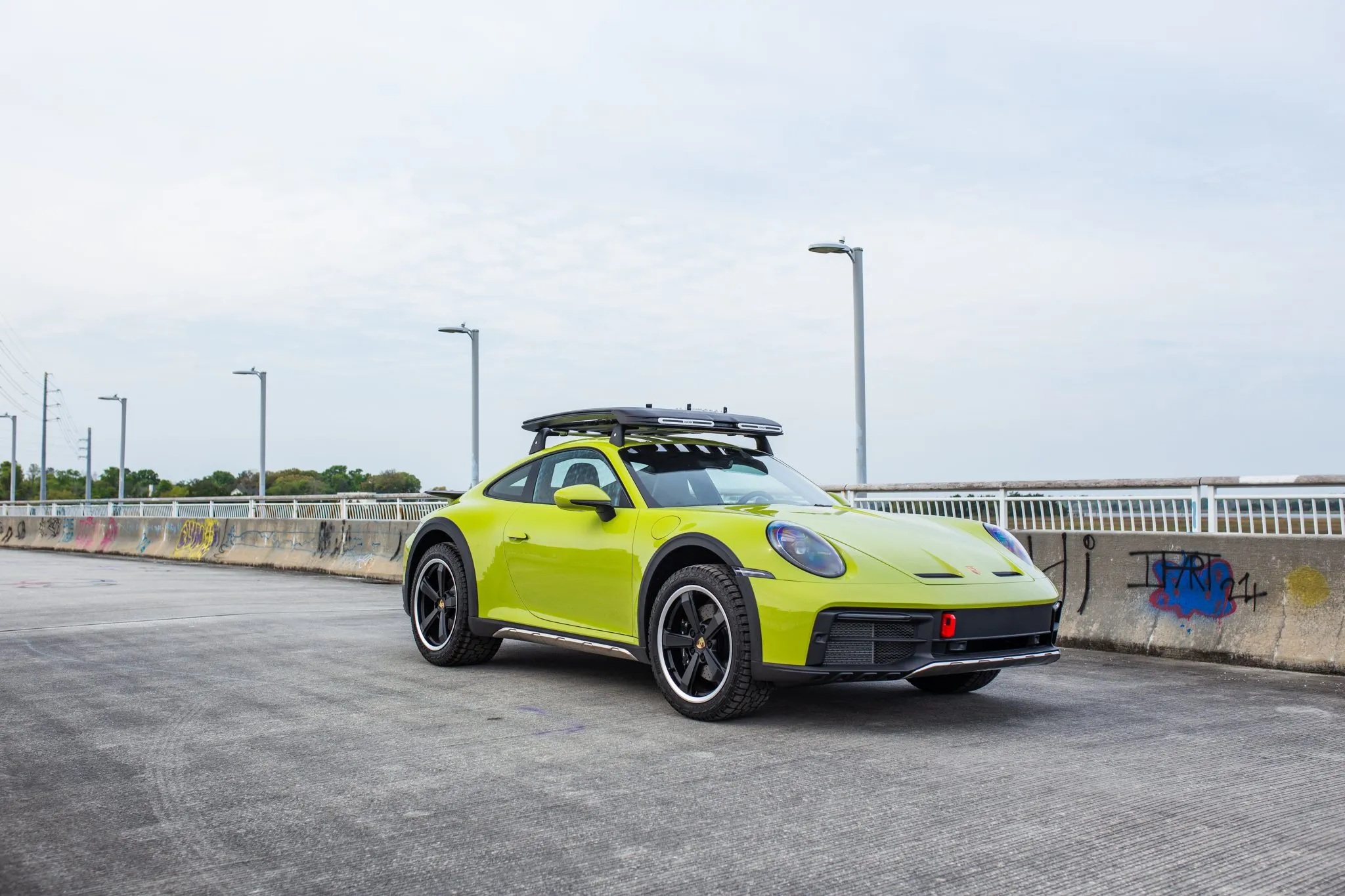 2024 Porsche 911 Dakar in Linden Green