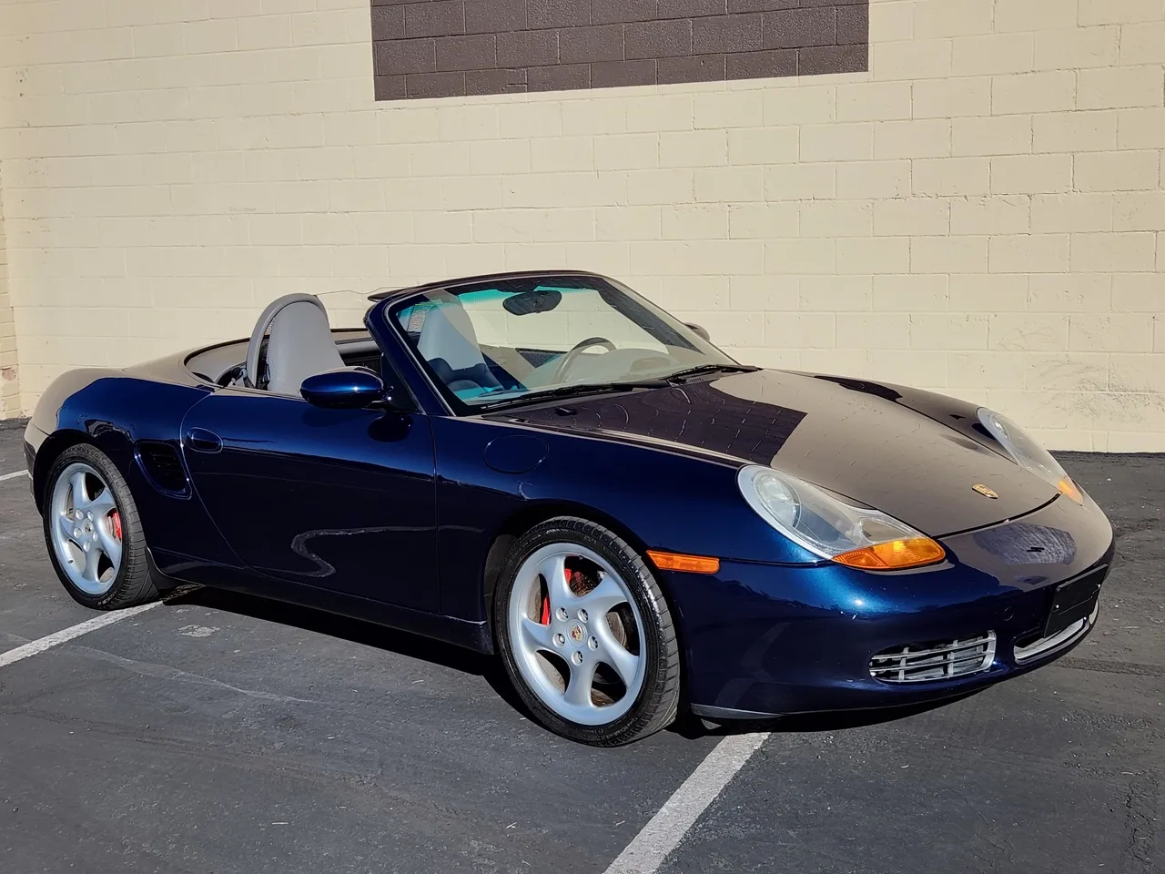 2000 Porsche Boxster S in Ocean Blue Metallic