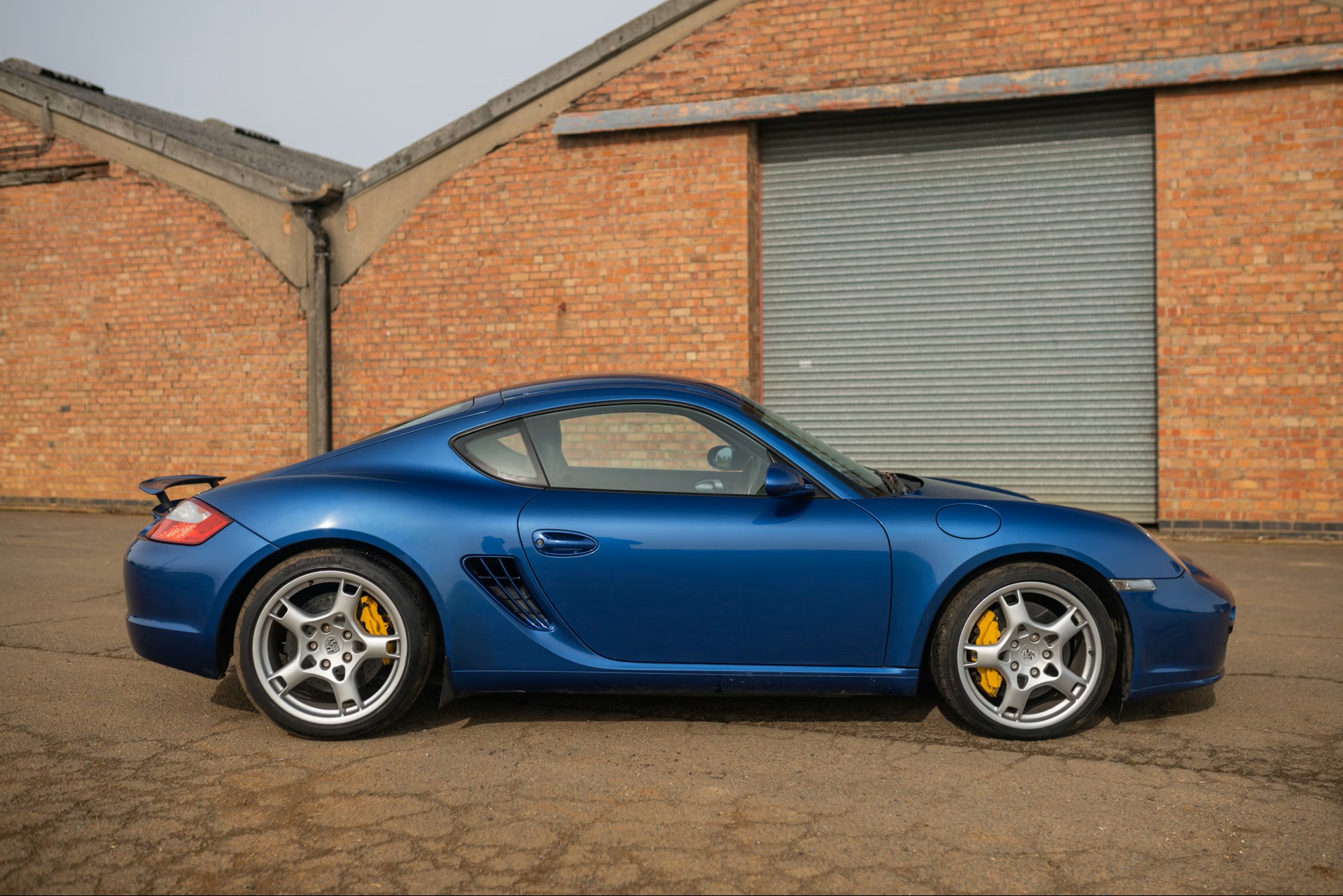 2008 Porsche Cayman S in Cobalt Blue Metallic