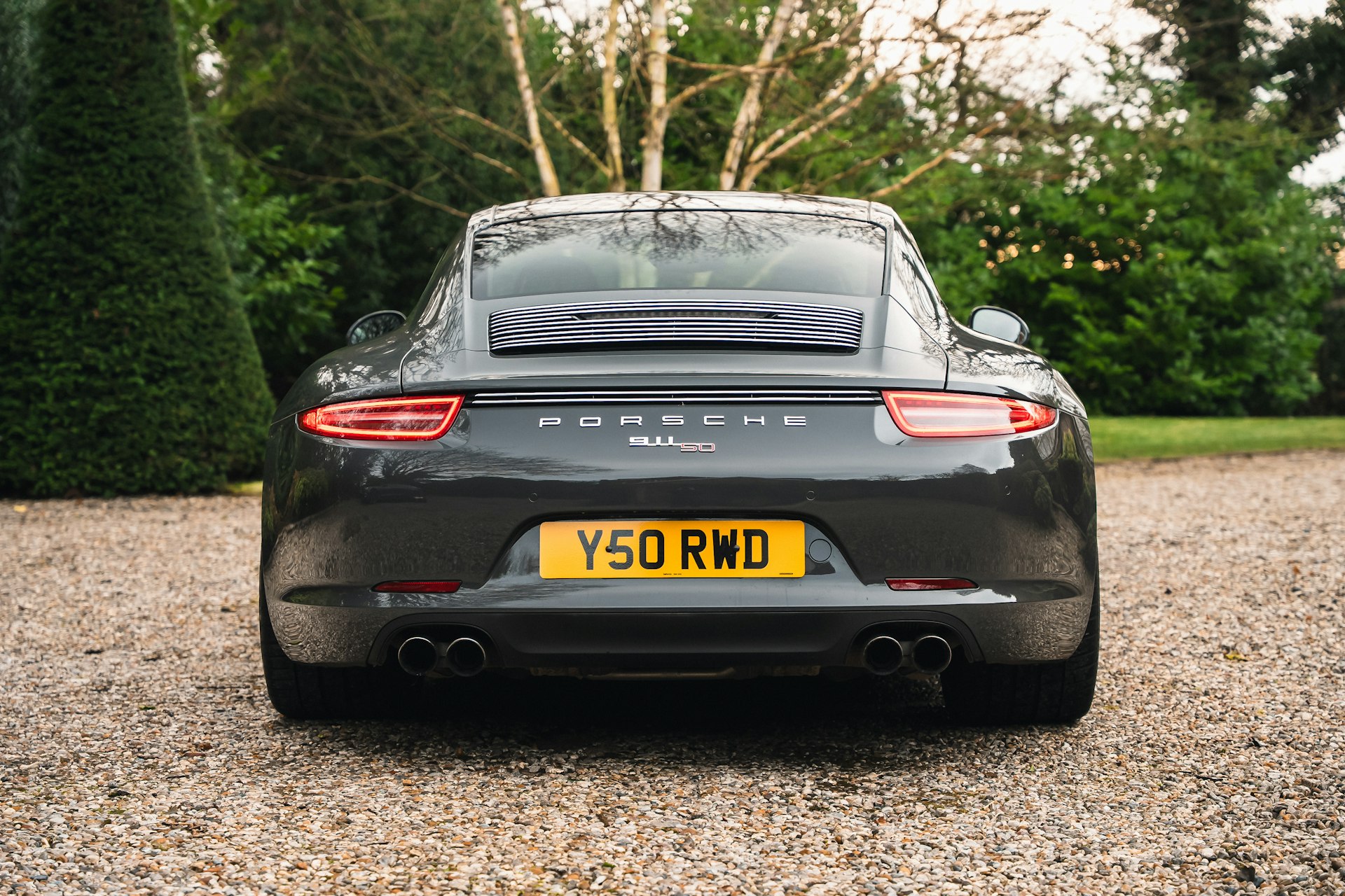 2014 Porsche 911 50th Anniversary Edition in Graphite Grey