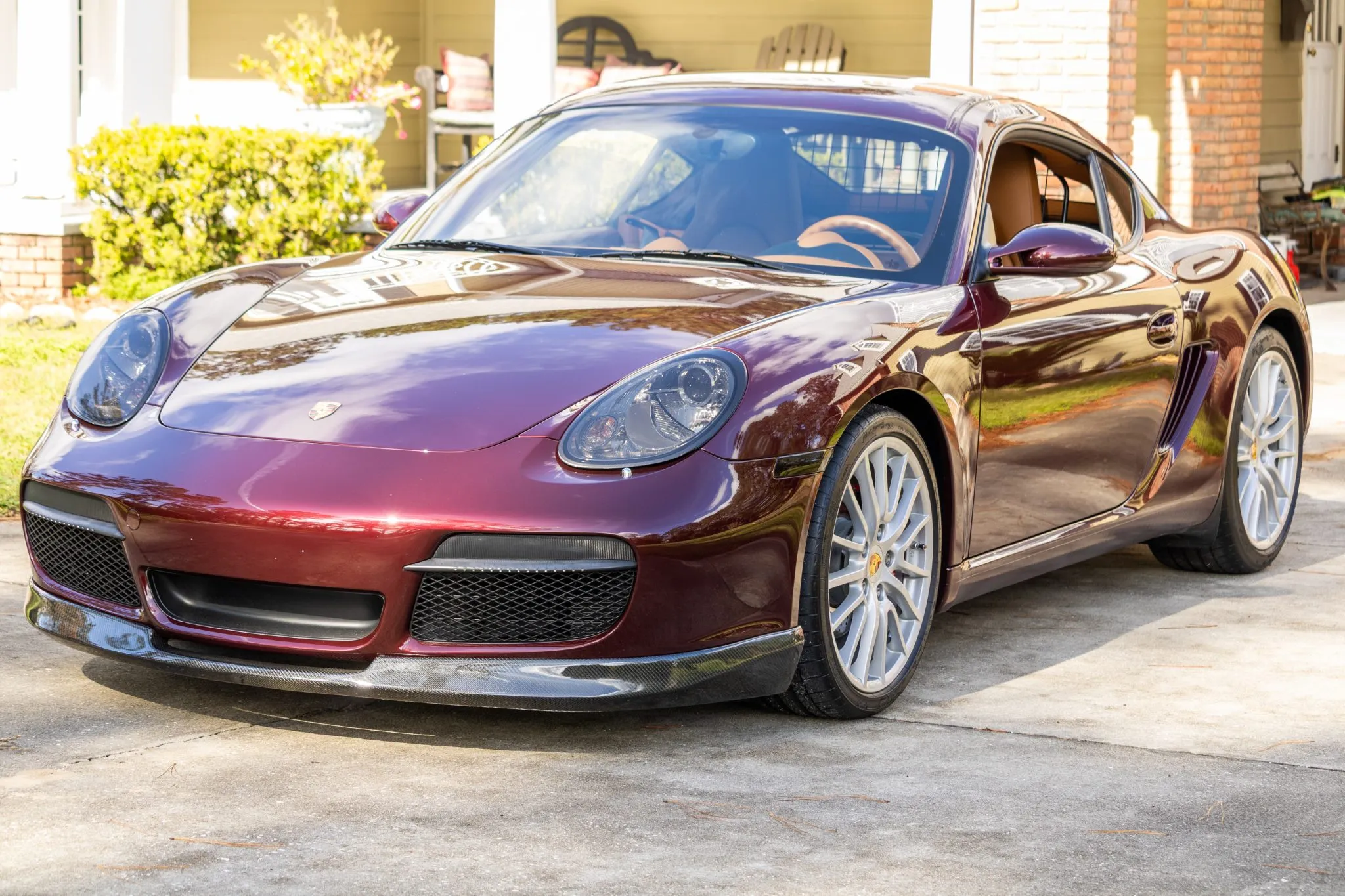 2007 Porsche Cayman S in Carmon Red Metallic