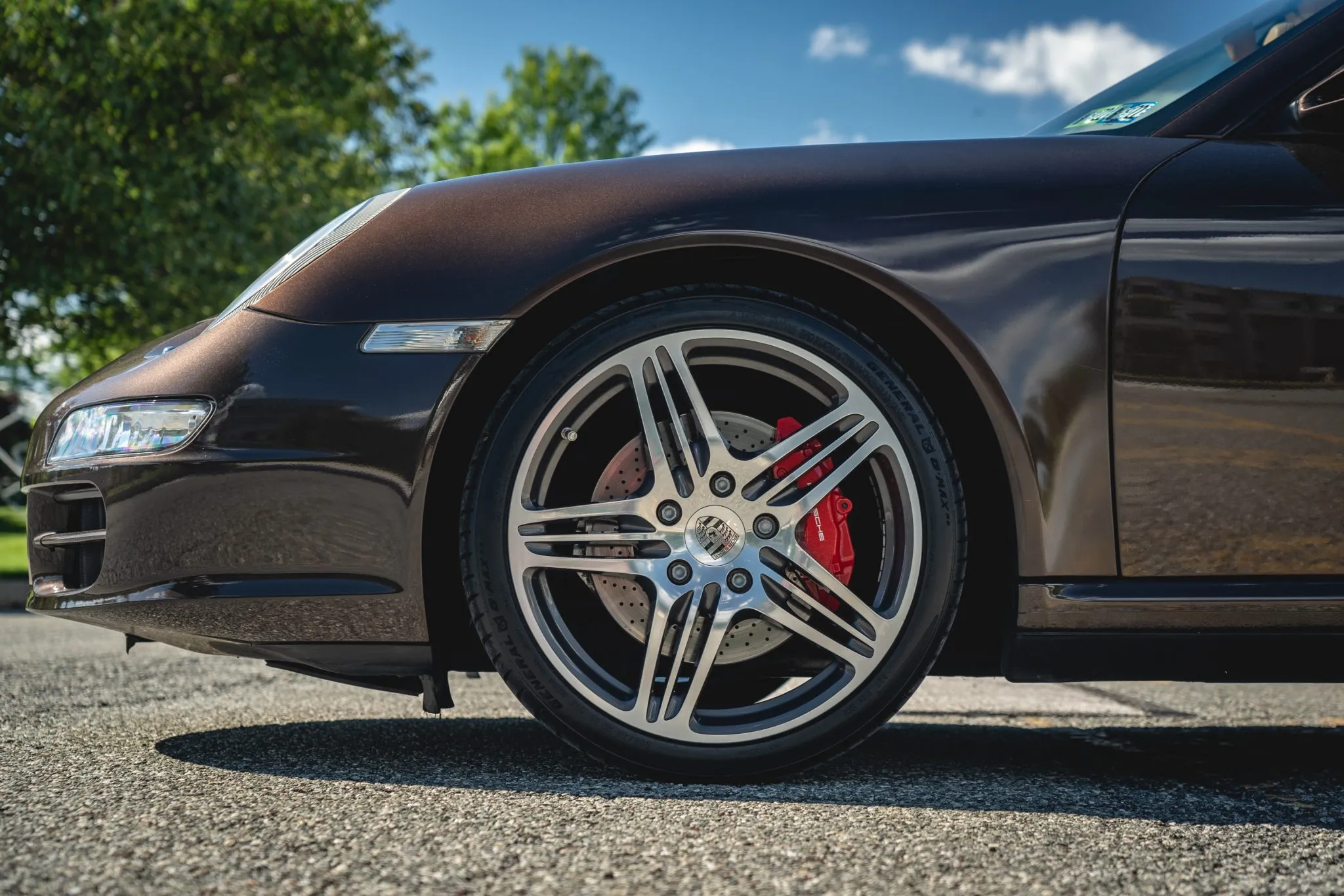 2008 Porsche 911 Carrera 4S Coupe in Macadamia Metallic
