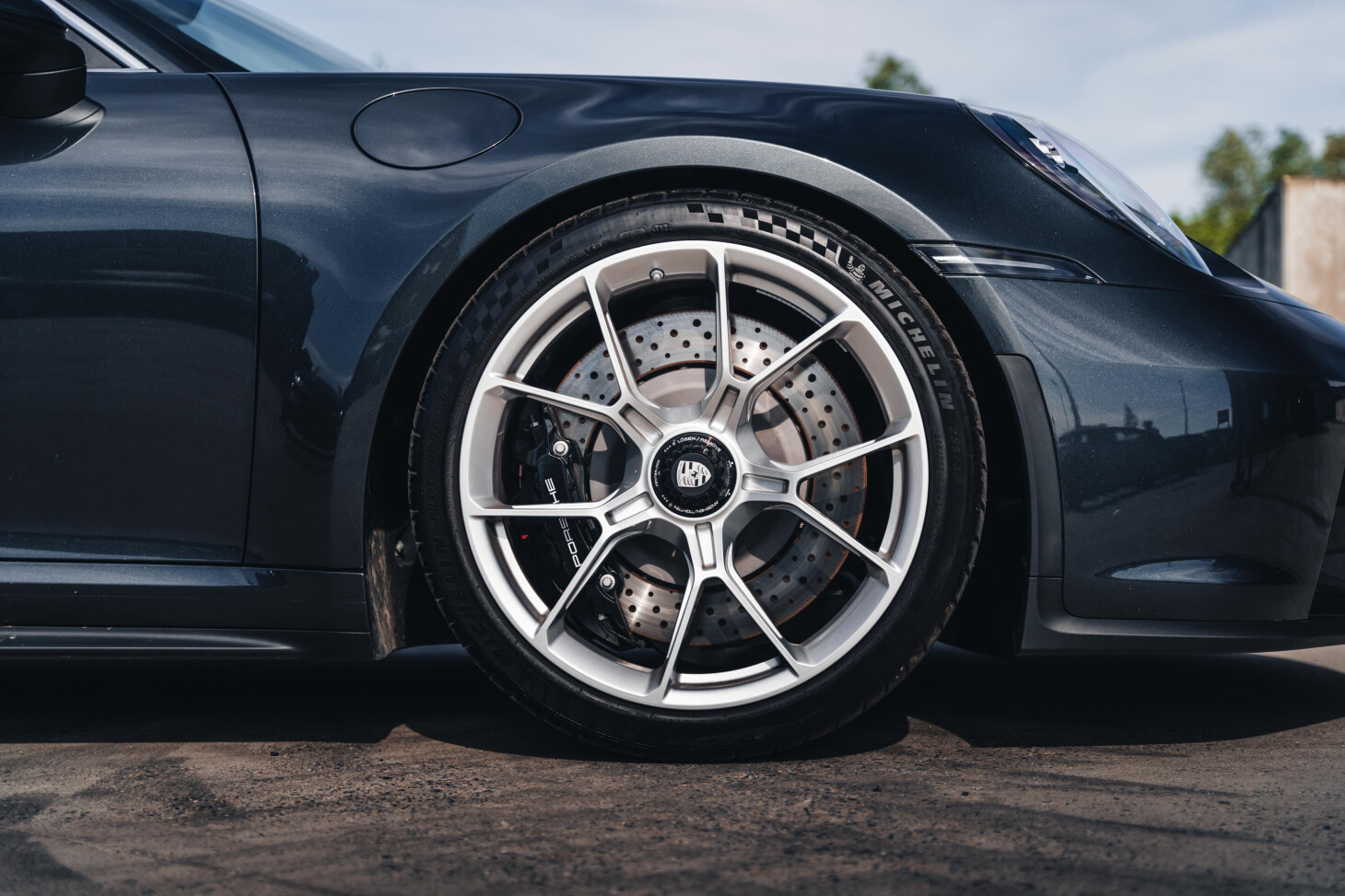 2023 Porsche 911 GT3 Touring in Carbon Black Metallic