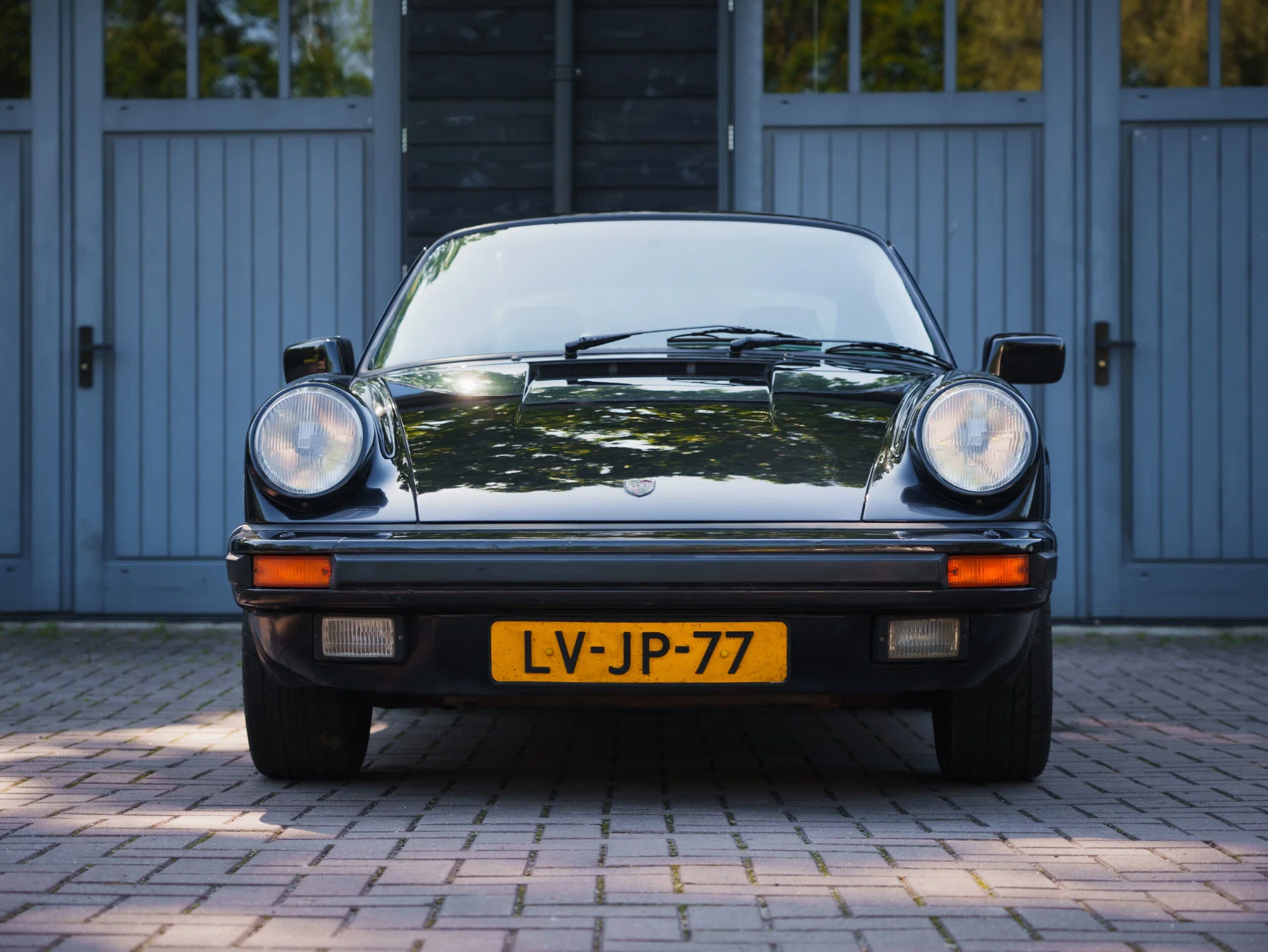 1988 Porsche 911 Carrera 3.2 In Satin Black Metallic