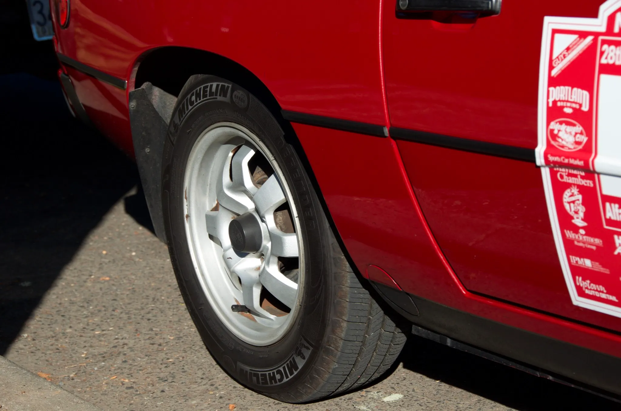 1978 Porsche 924 in Mars Red