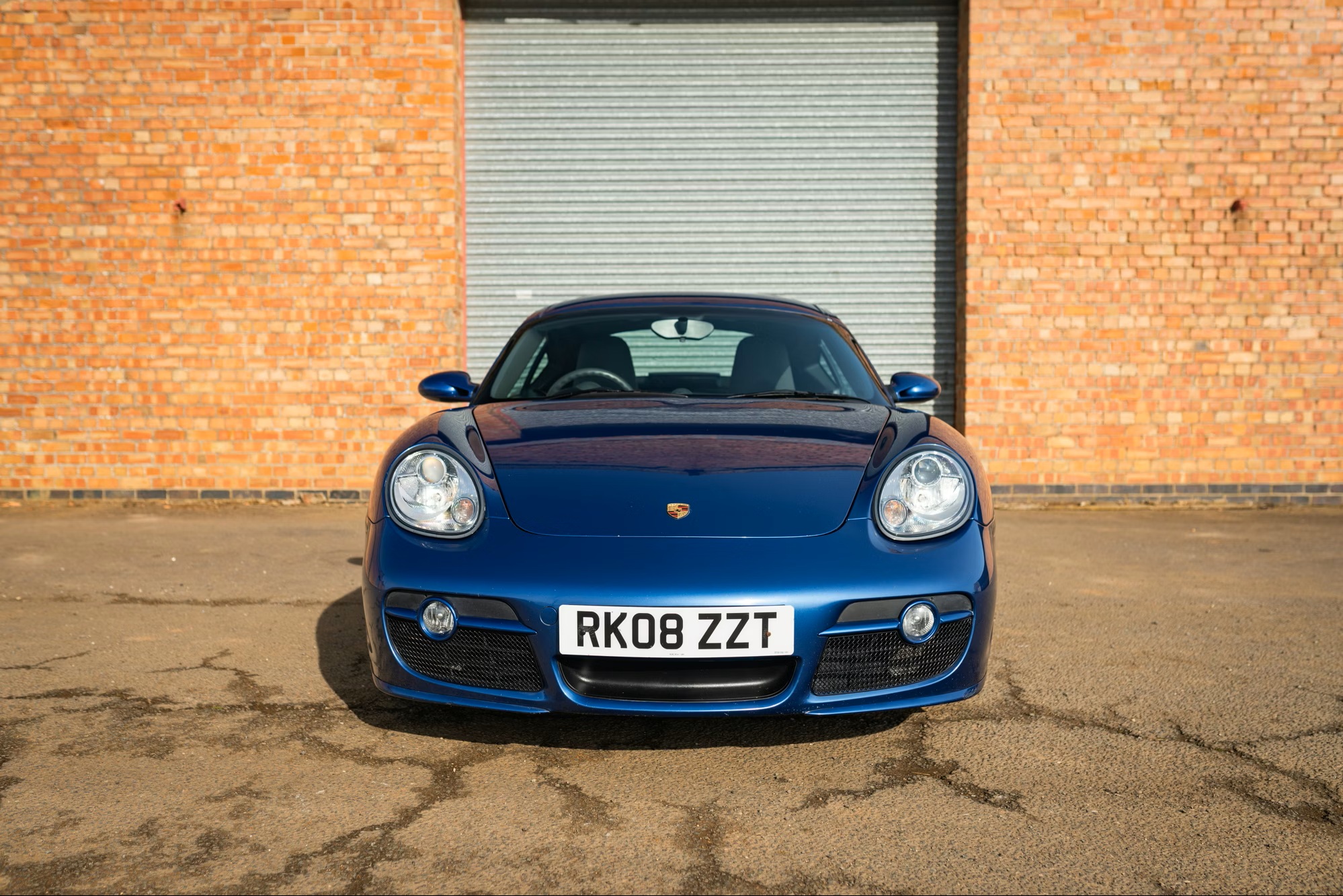 2008 Porsche Cayman S in Cobalt Blue Metallic