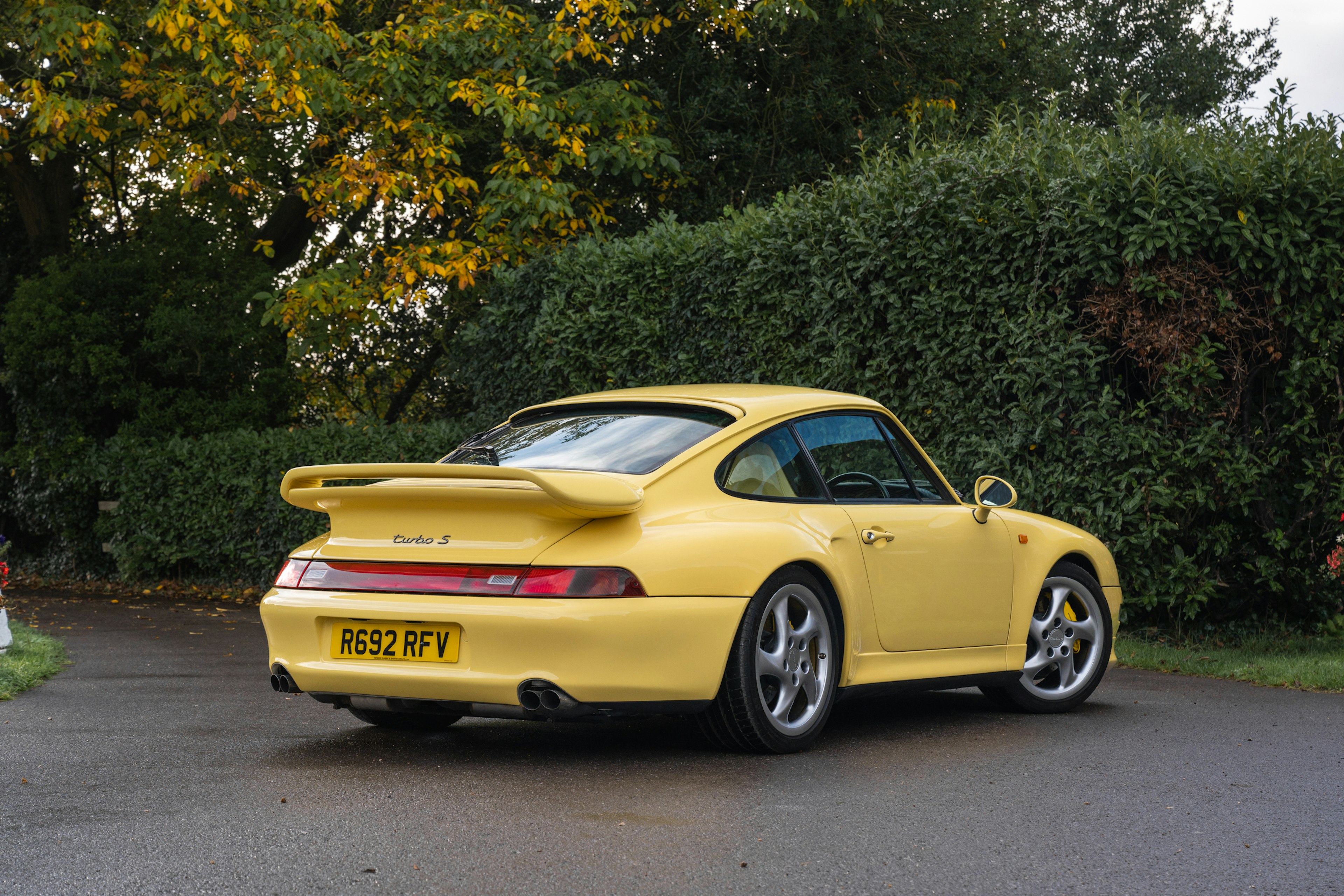 1998 Porsche 911 Turbo S in Pastel Yellow