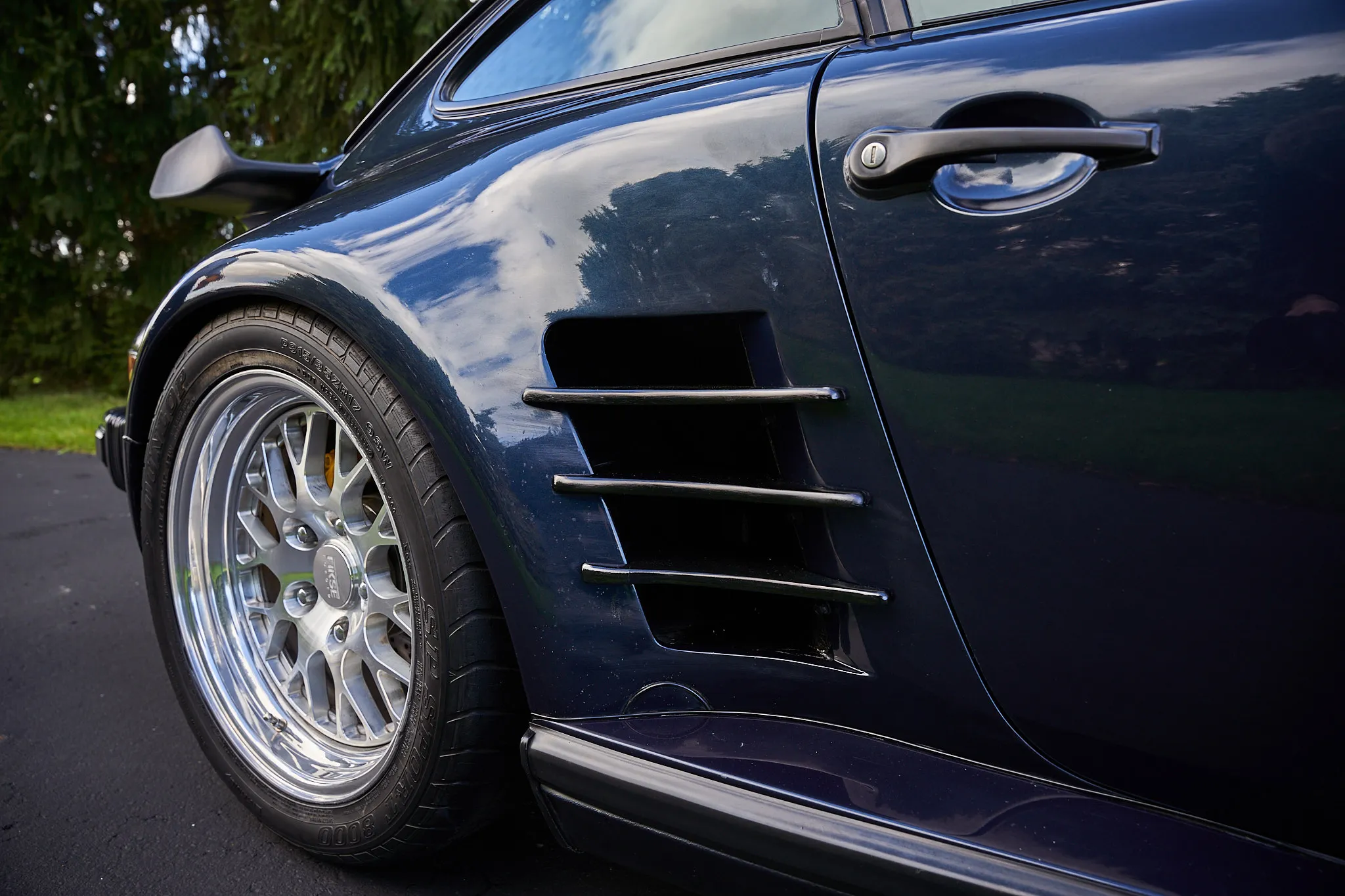 1984 Porsche 911 Turbo Slant Nose Coupe in Royal Blue