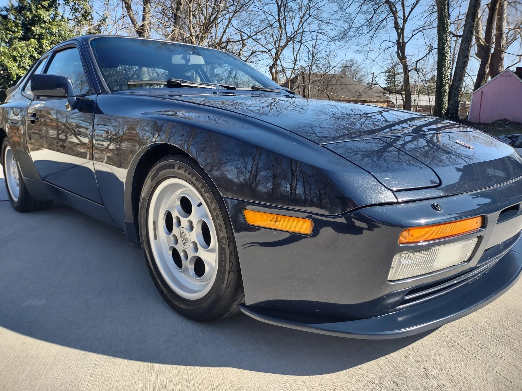 1986 Porsche 944 Turbo in Copenhagen Blue