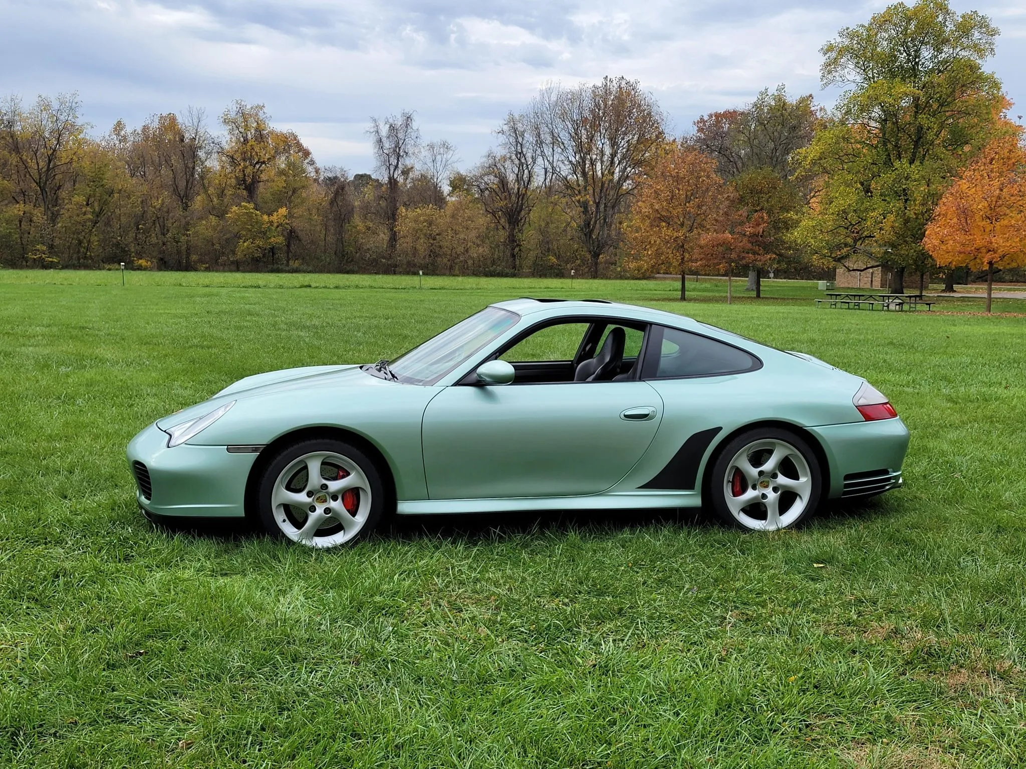 2003 Porsche 911 Carrera 4S Coupe X51 6-Speed in Ice Green Metallic