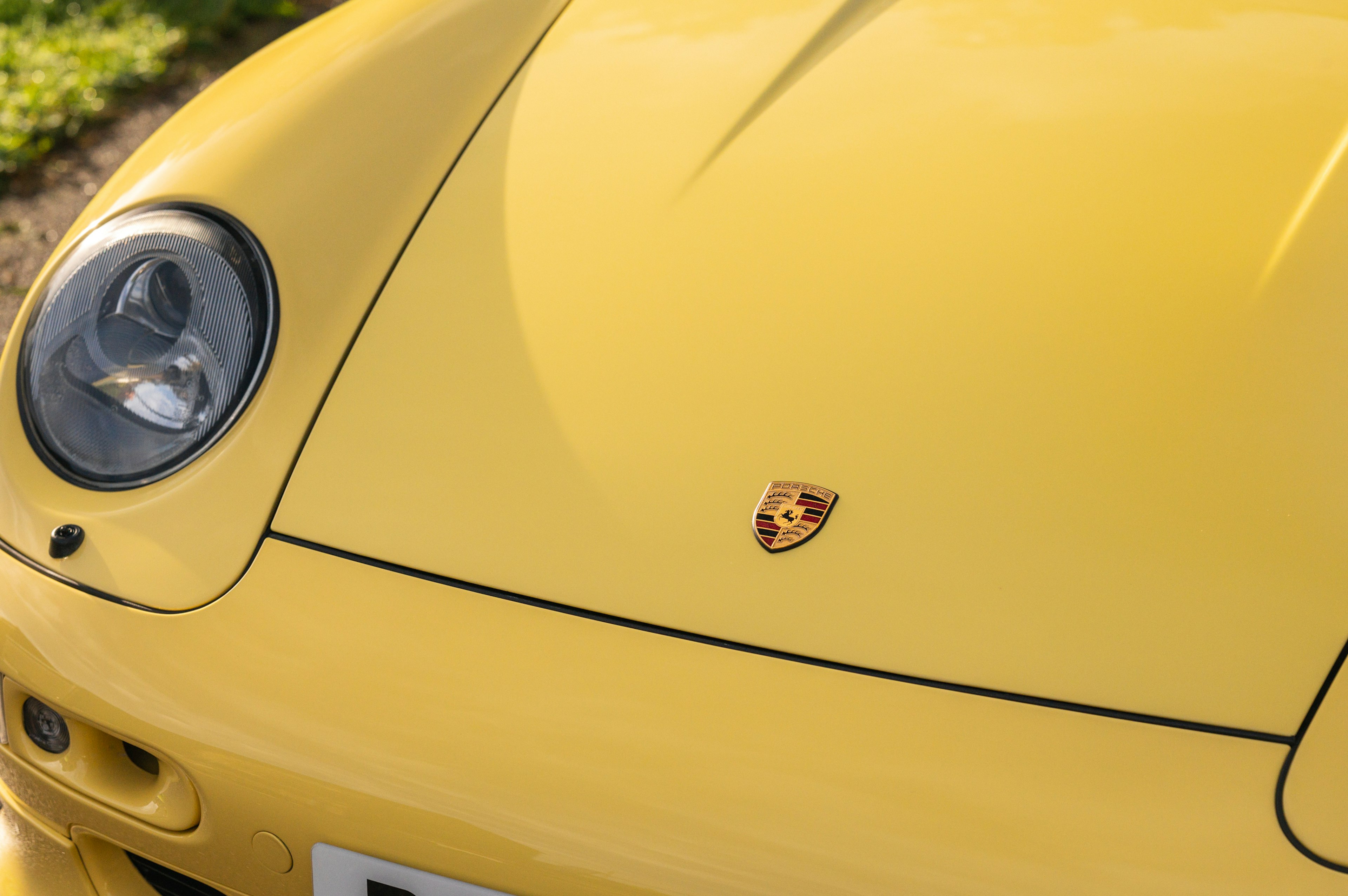 1998 Porsche 911 Turbo S in Pastel Yellow