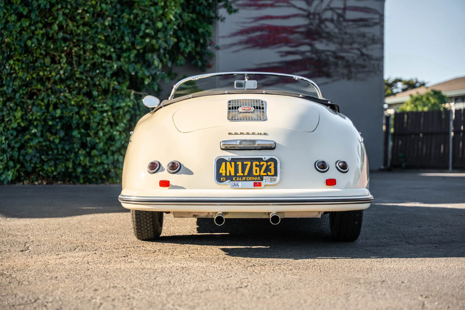 1955 Porsche 356 Pre-A Speedster in Ivory