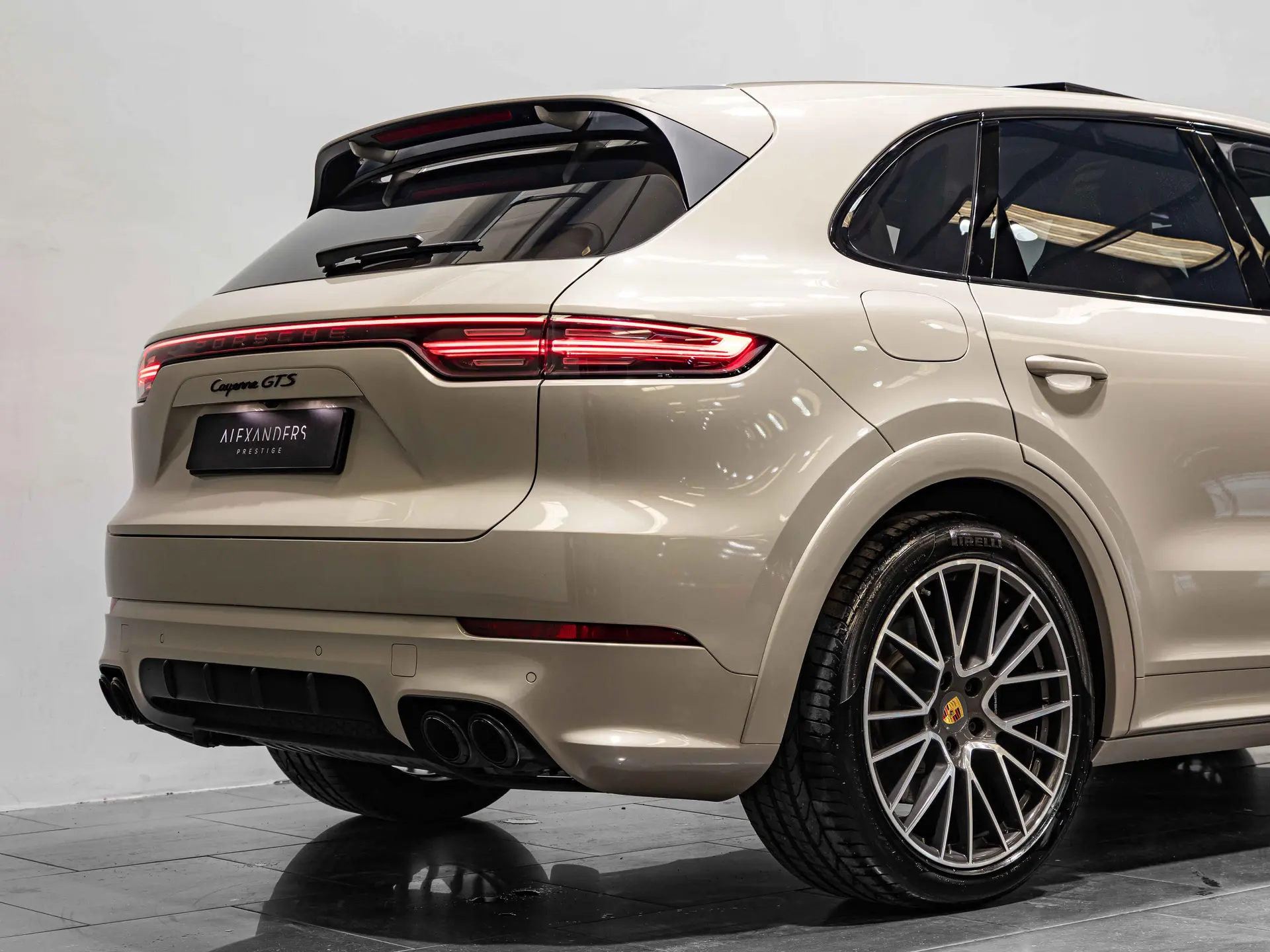 2022 Porsche Cayenne GTS in Cashmere Beige Metallic