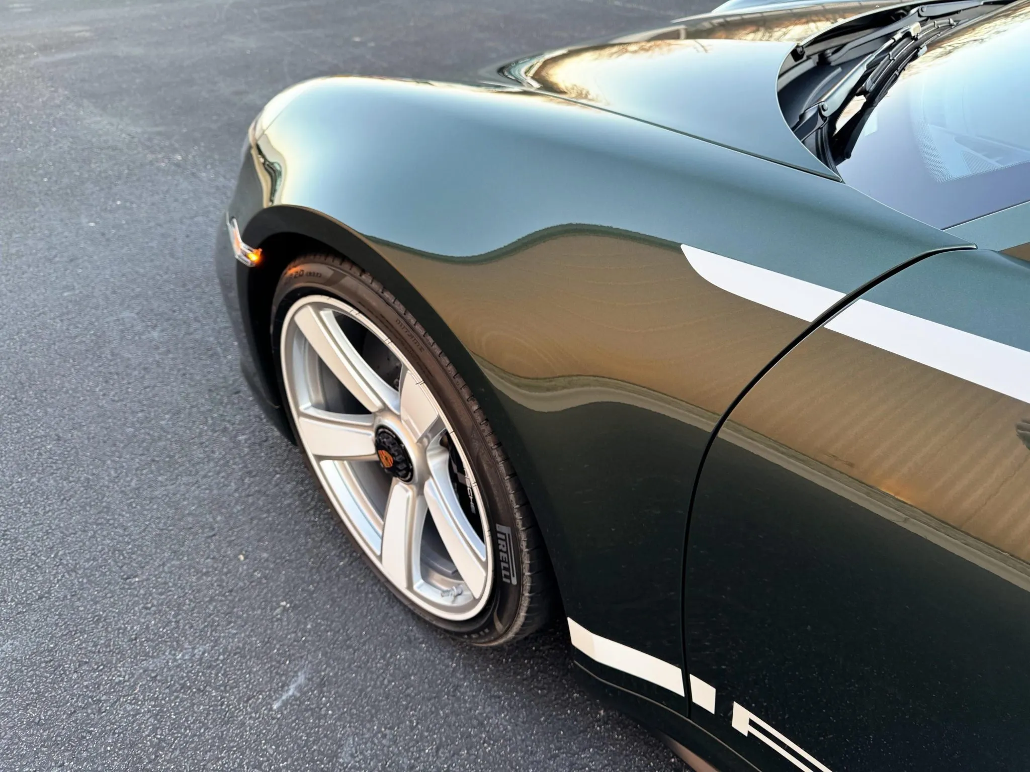 2025 Porsche 911 Turbo 50 Years in Oak Green Metallic