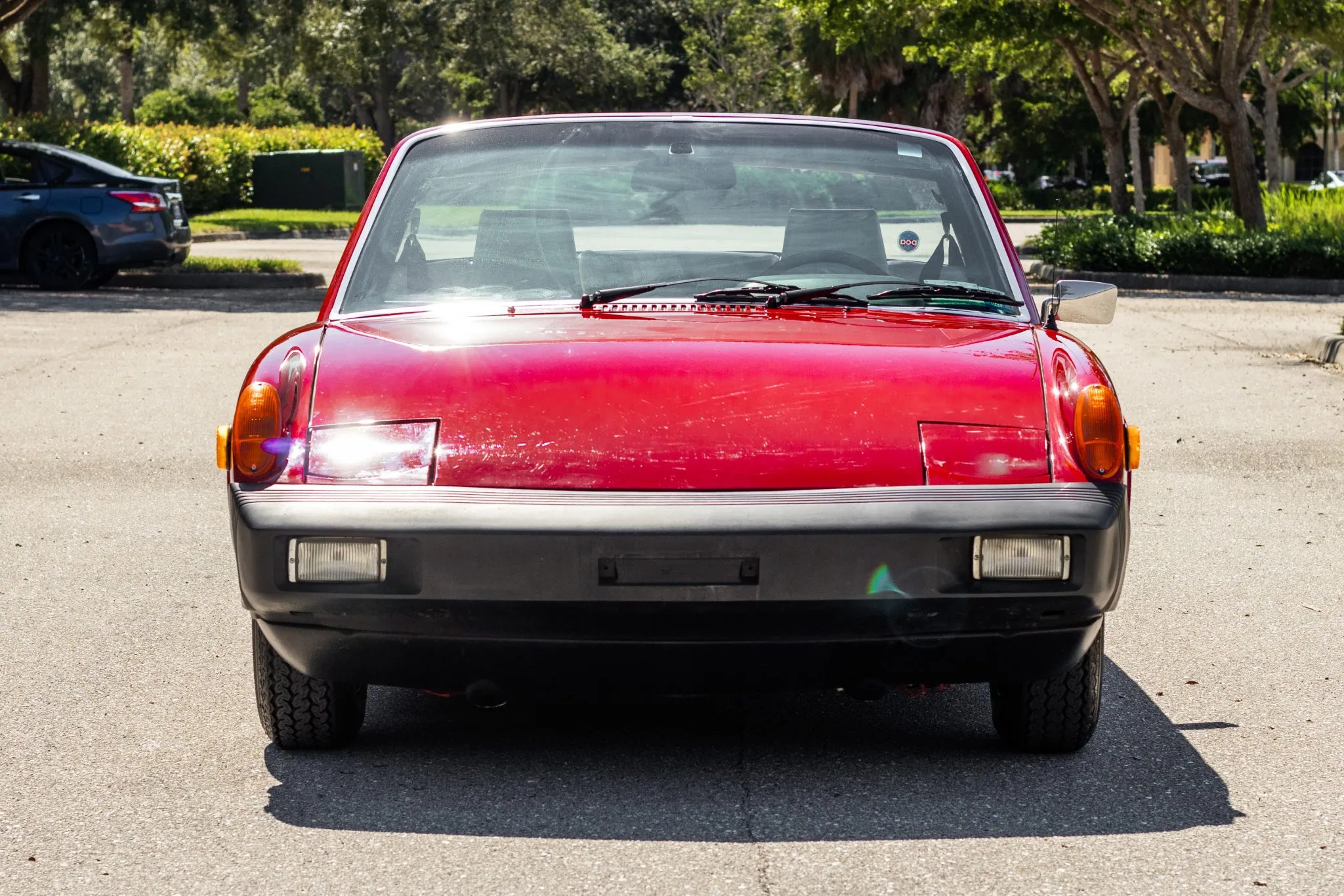 1975 Porsche 914 in Malaga Red