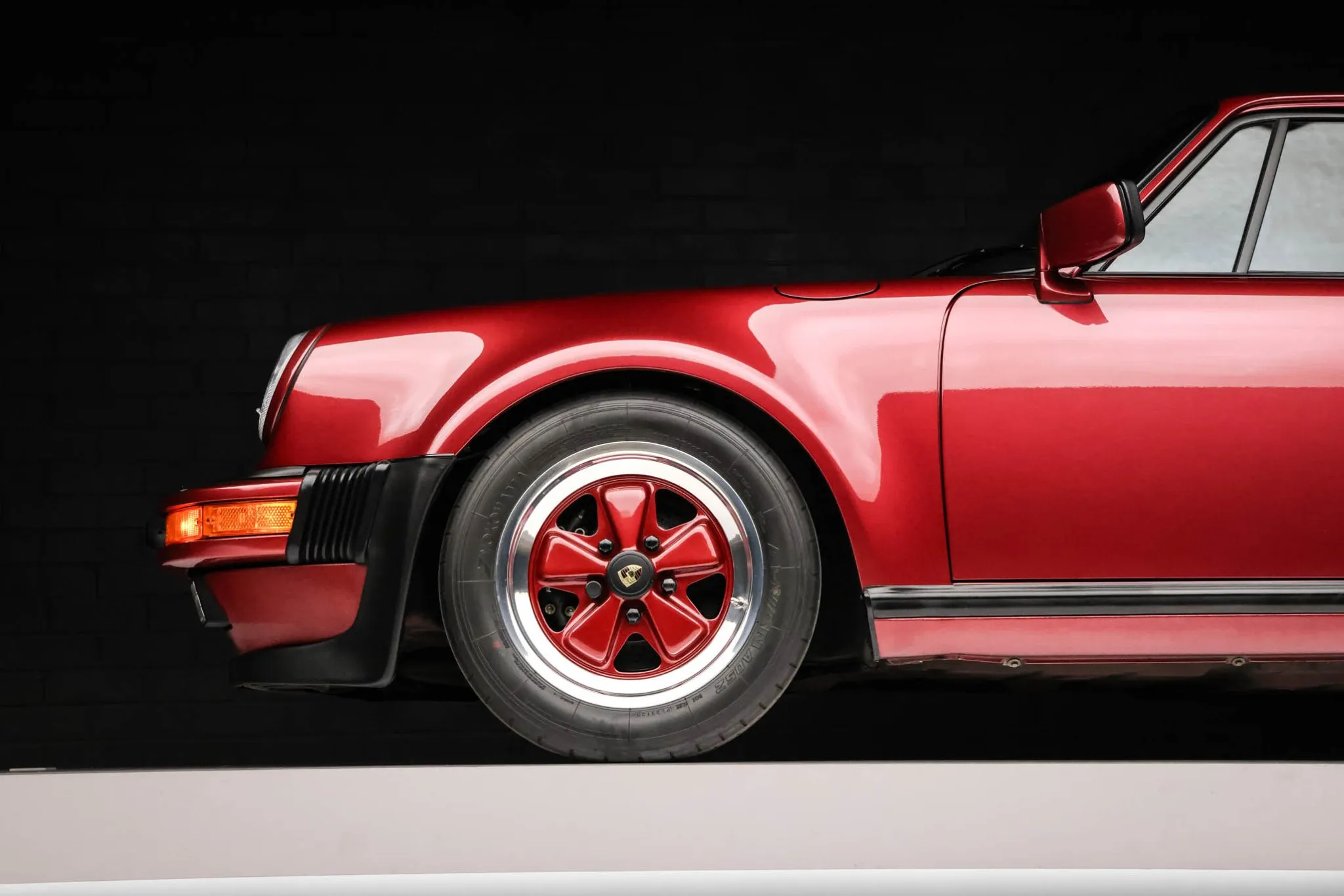 1989 Porsche 911 Turbo Coupe In Velvet Red Metallic