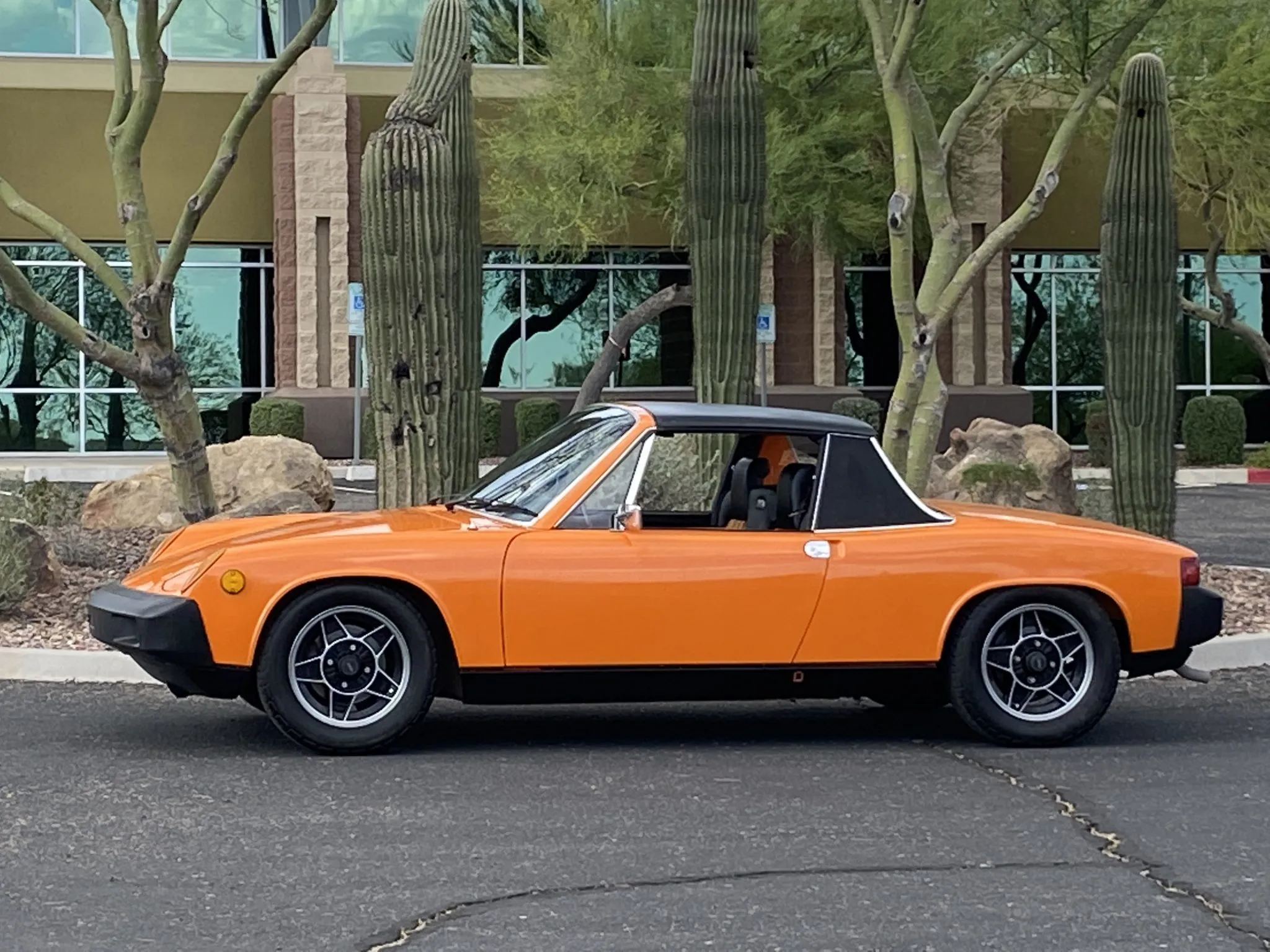 1975 Porsche 914 in Nepal Orange
