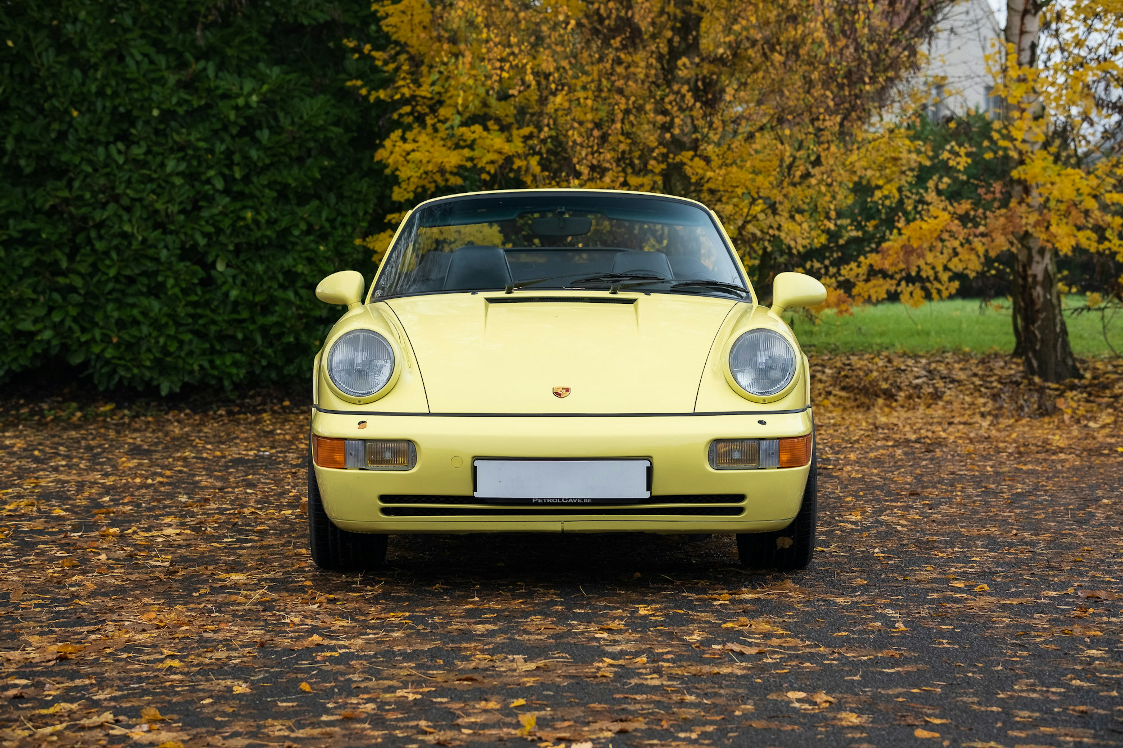 1991 Porsche 911 Carrera 2 Cabriolet in Summer Yellow