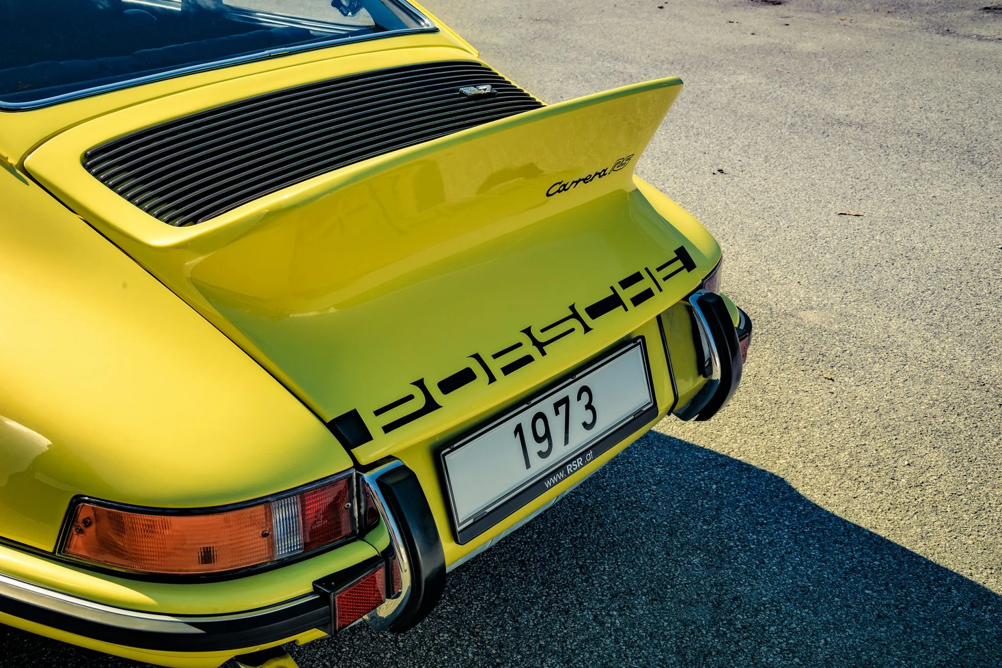 1973 Porsche 911 Carrera RS Touring in Light Yellow