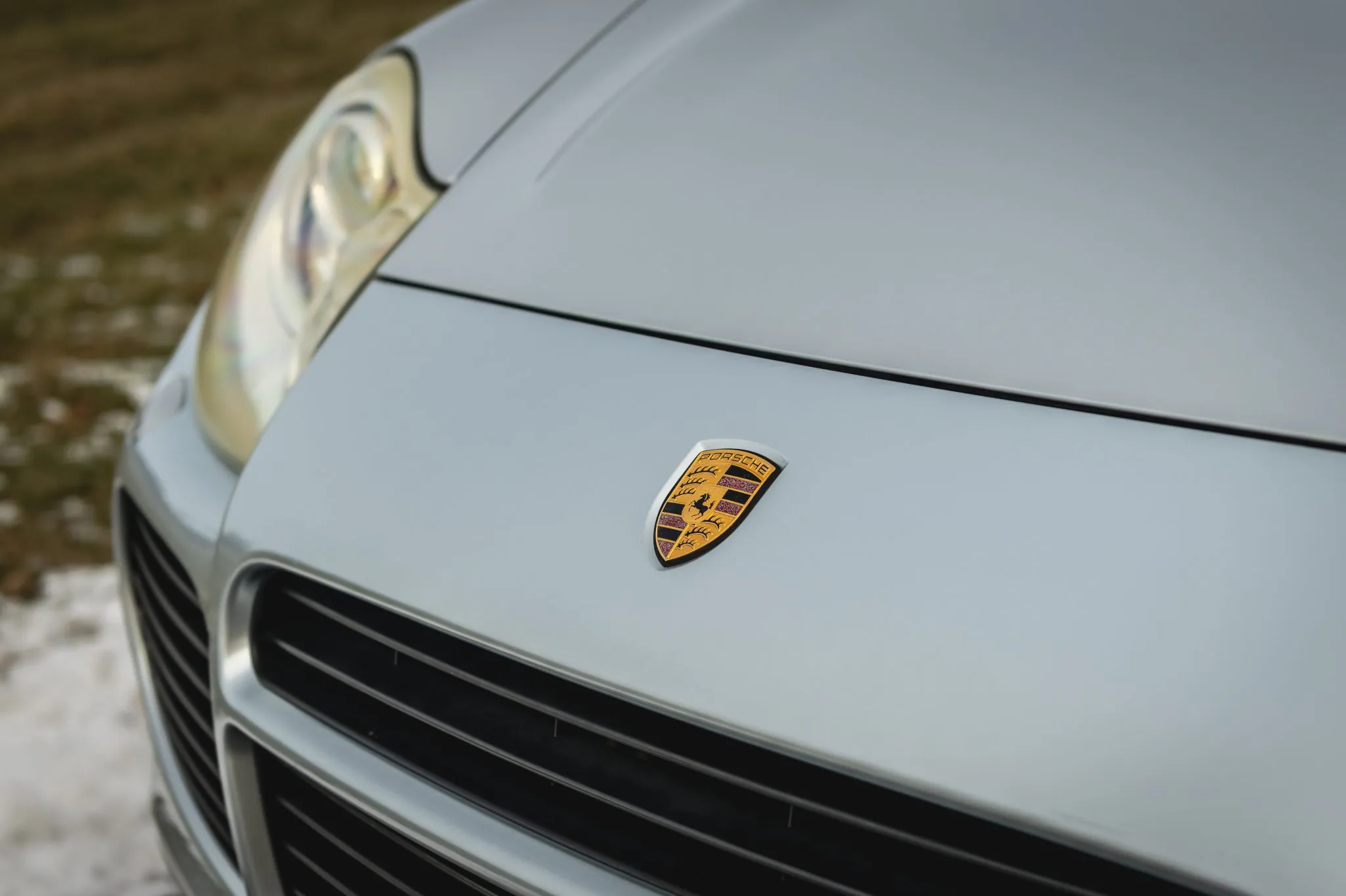 2004 Porsche Cayenne Turbo in Crystal Silver Metallic