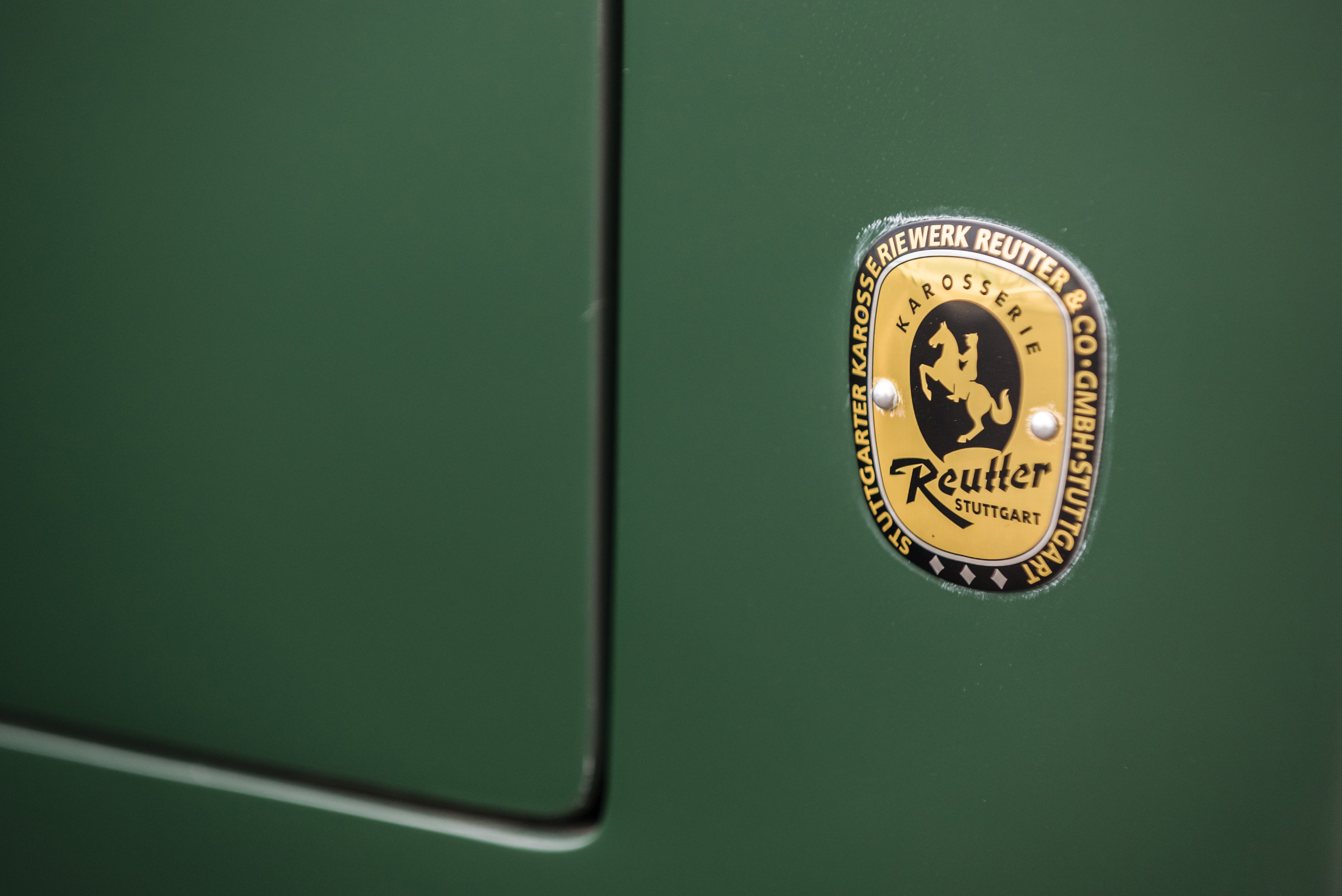 1955 Porsche 356 Pre-A 1500 Coupe by Reutter in Palm Green