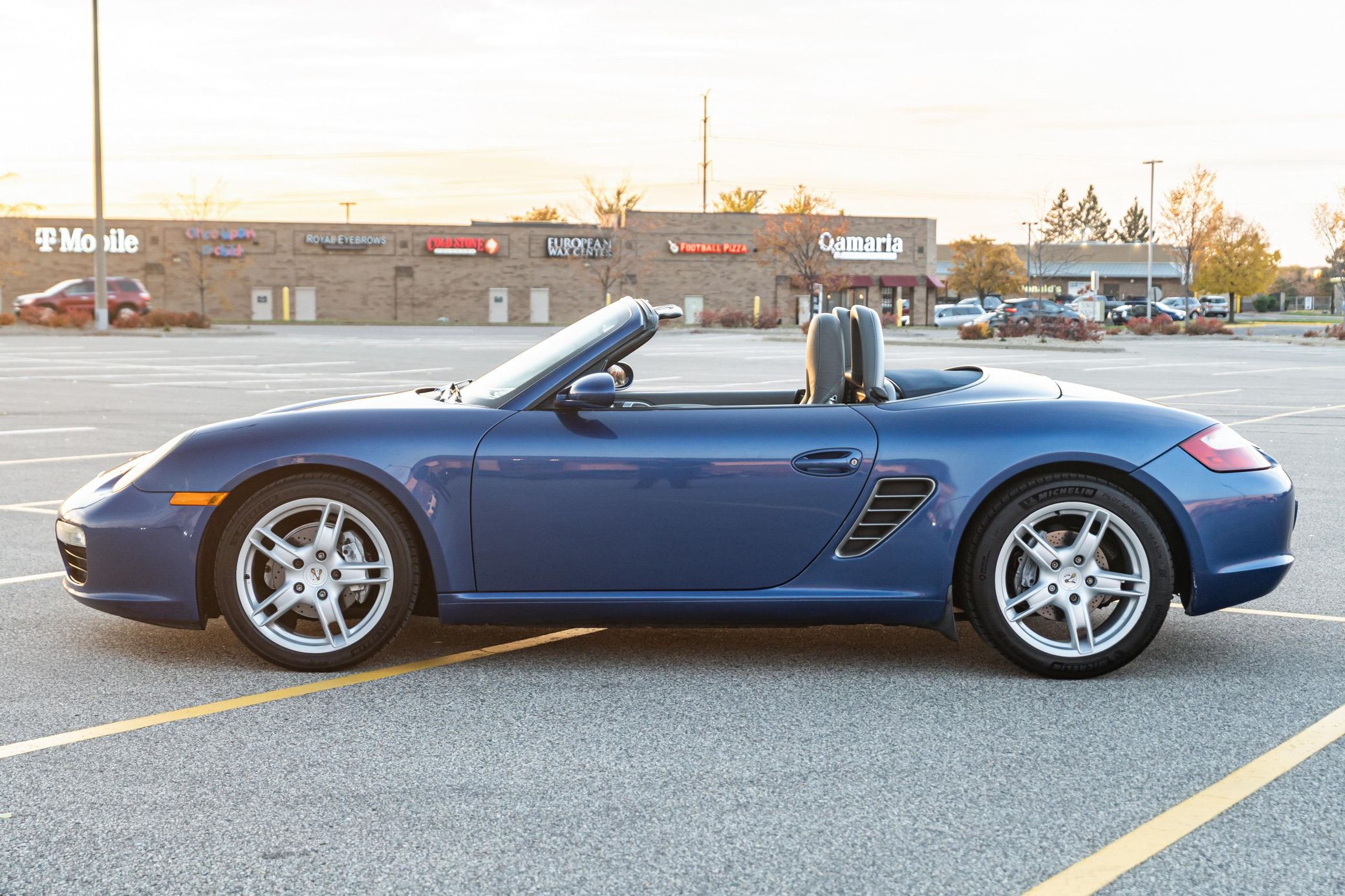 2006 Porsche Boxster in Cobalt Blue Metallic