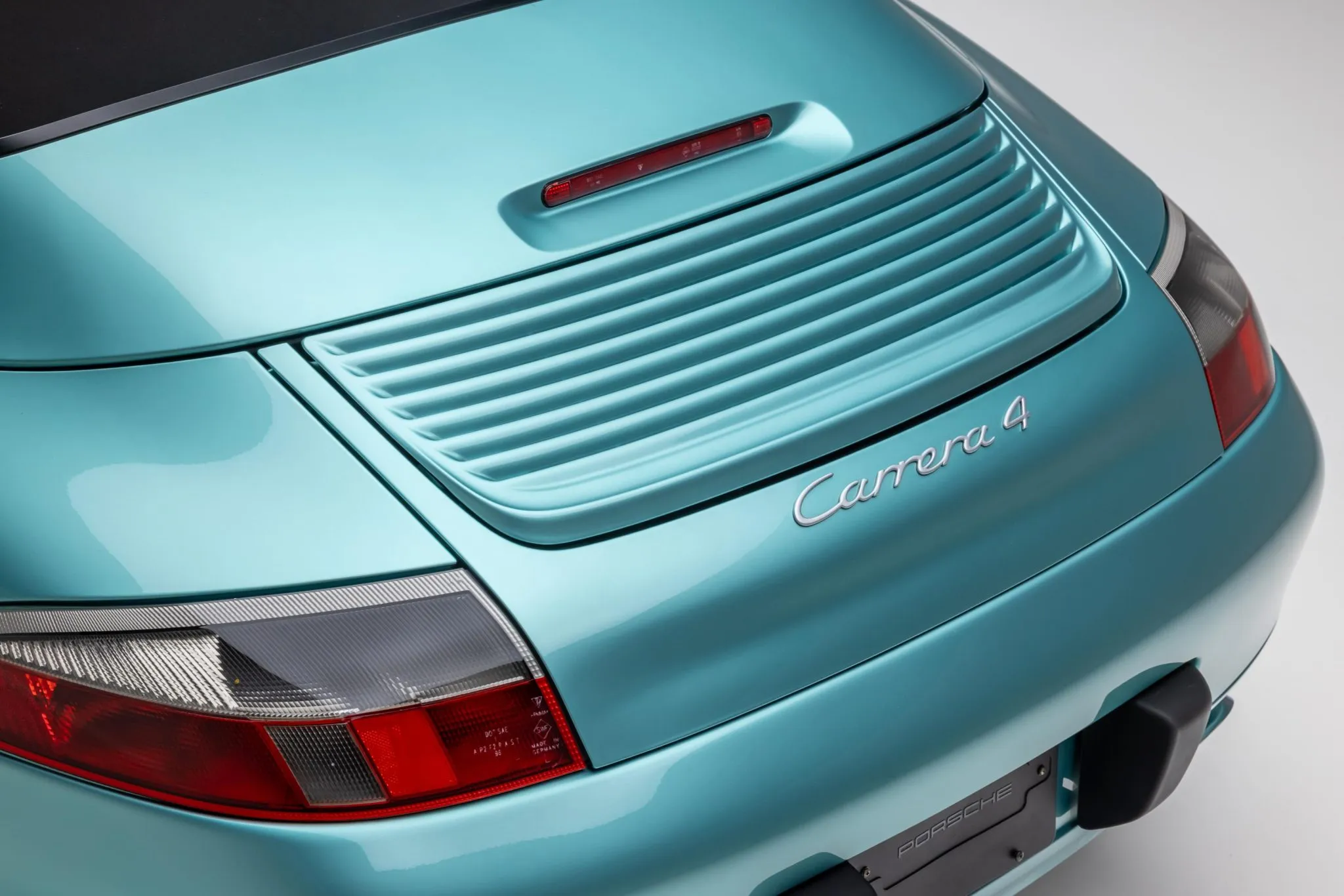 2000 Porsche 911 Carrera 4 Cabriolet in Ocean Jade Metallic