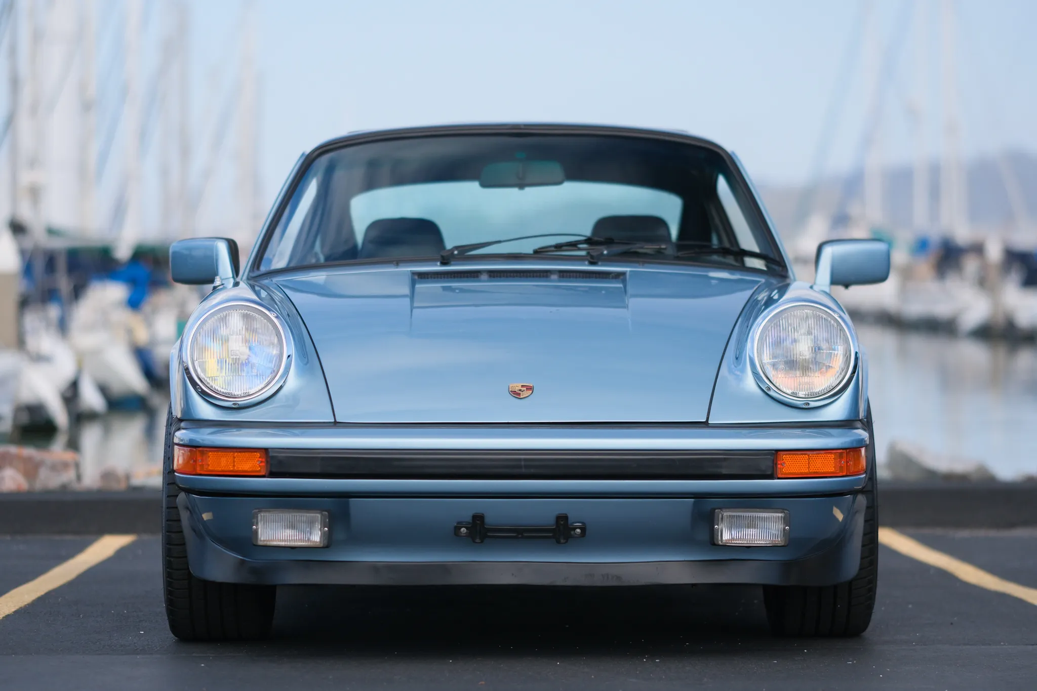 1980 Porsche 911SC Coupe in Light Blue Metallic