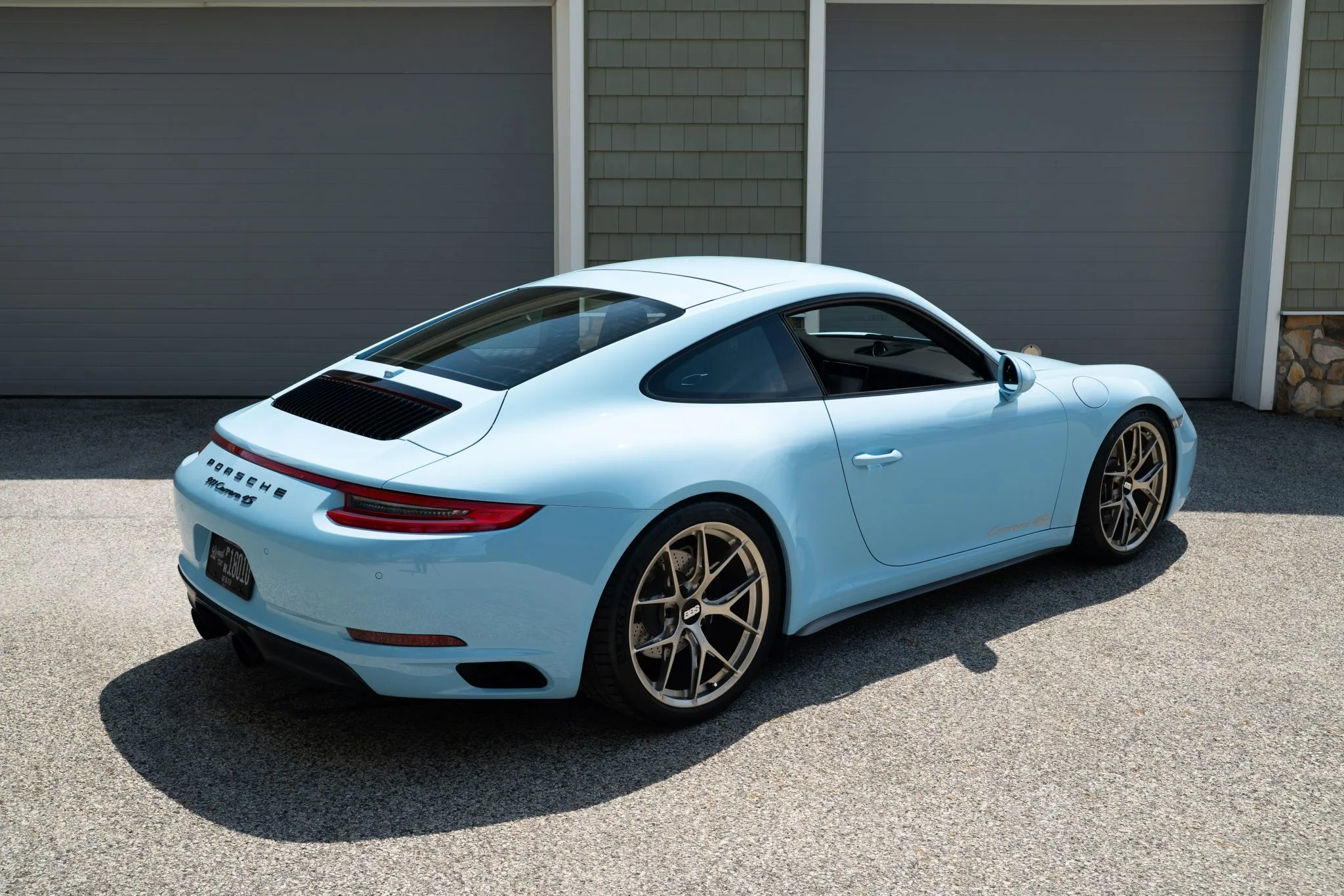 2018 Porsche 911 Carrera 4S Coupe in Gulf Blue