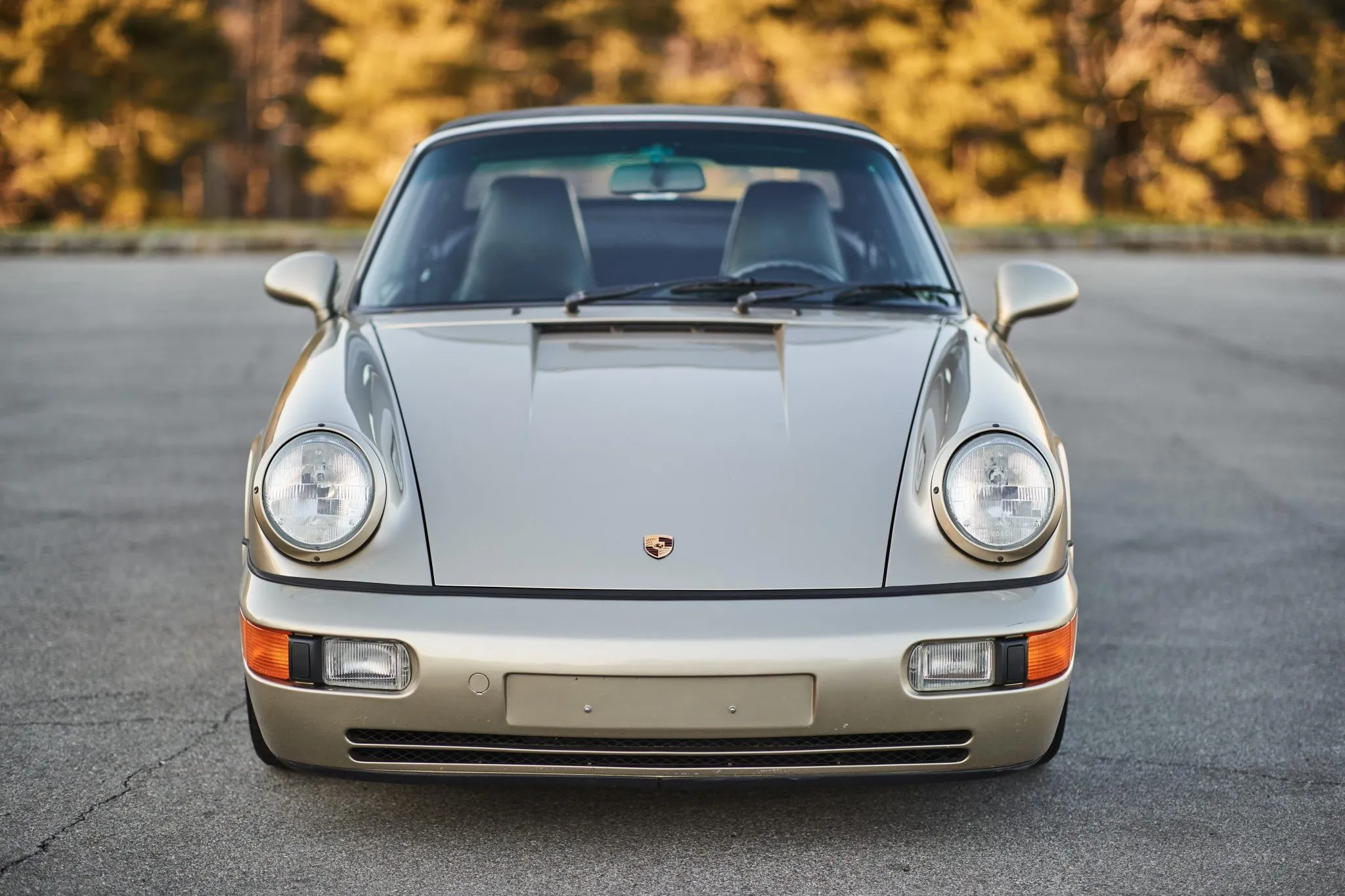 1992 Porsche 911 Carrera 2 Cabriolet in White Gold Metallic