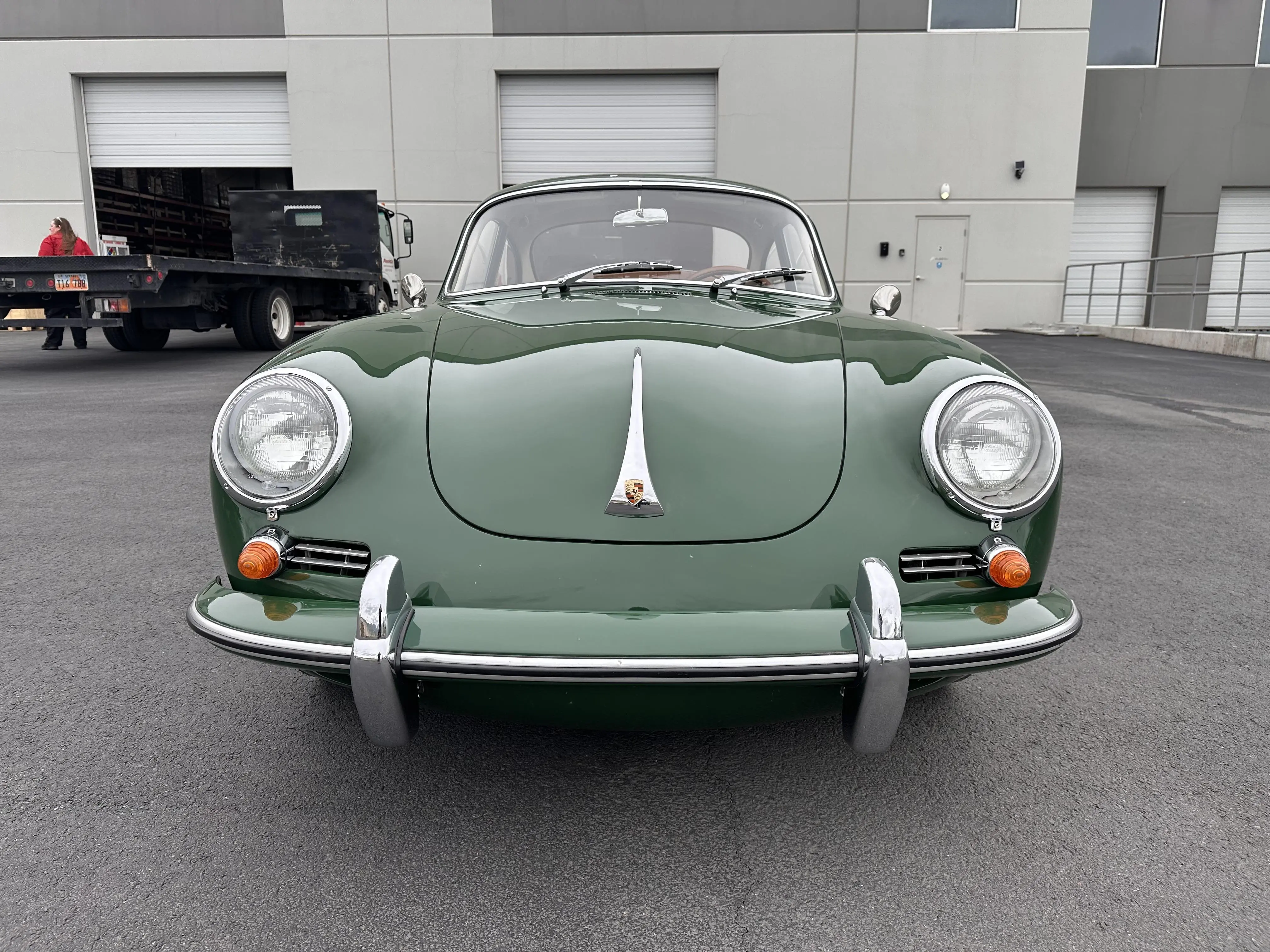 1965 Porsche 356SC Coupe in Irish Green