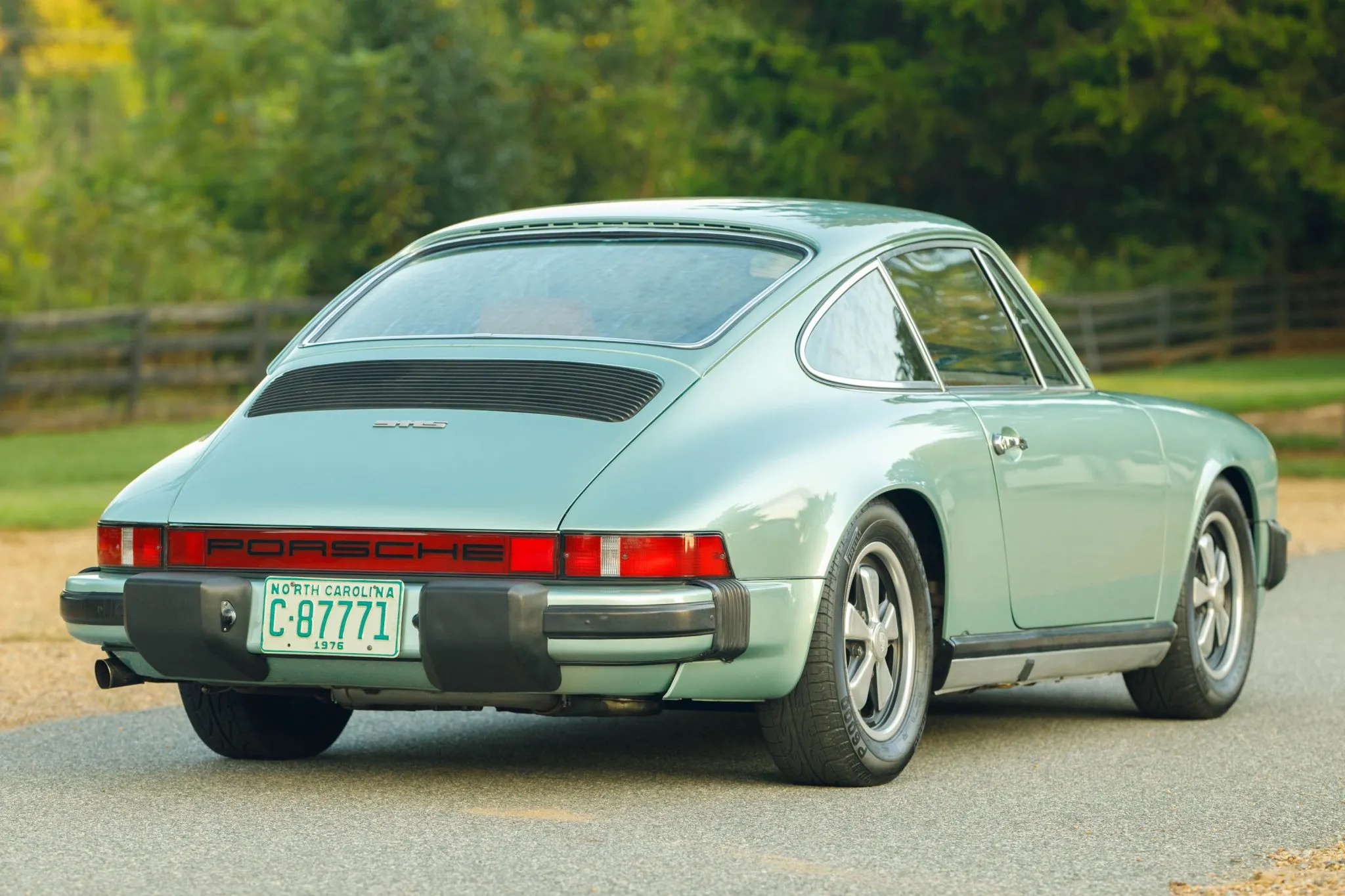 1976 Porsche 911S Coupe in Ice Green Metallic