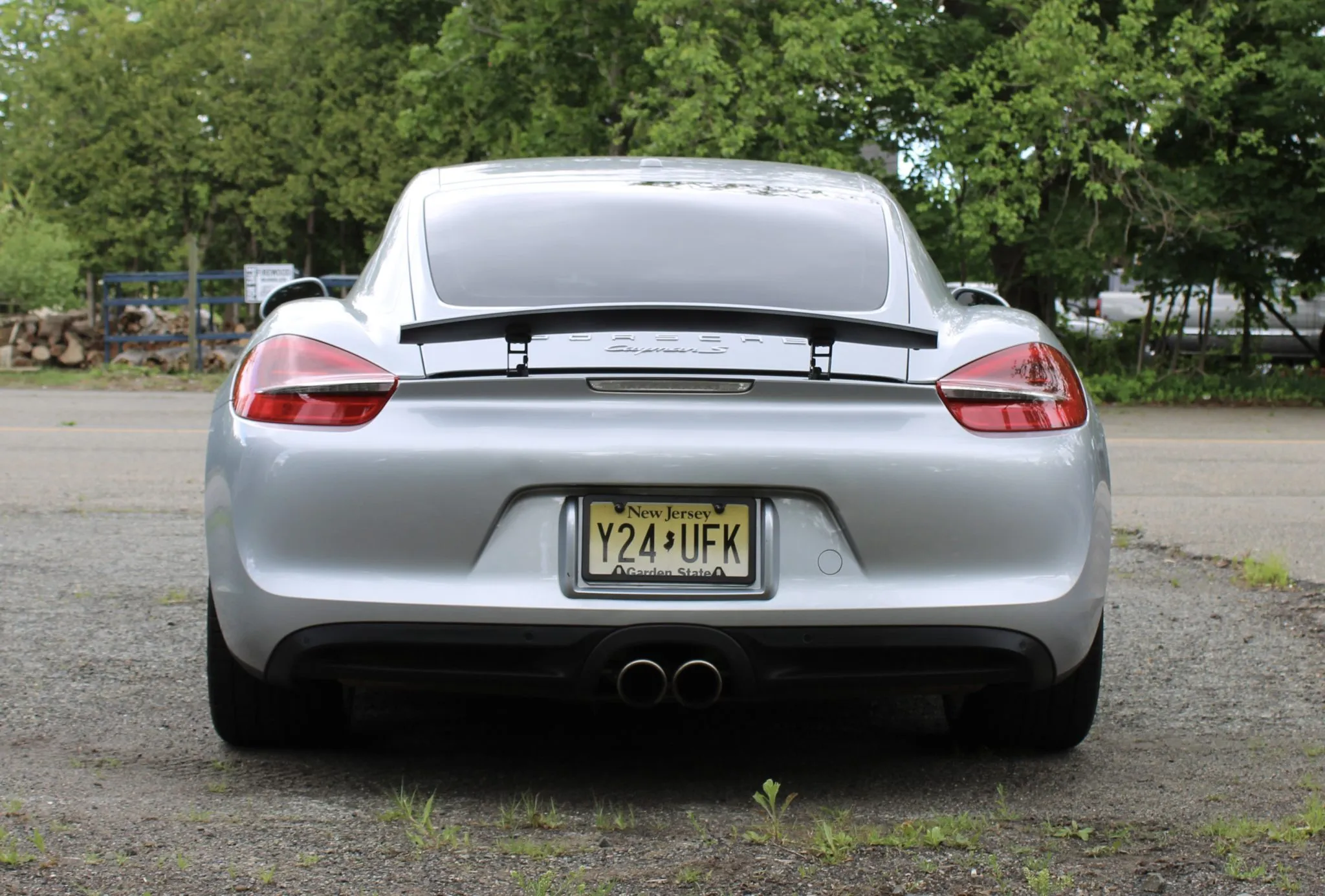 2014 Porsche Cayman S in Rhodium Silver Metallic
