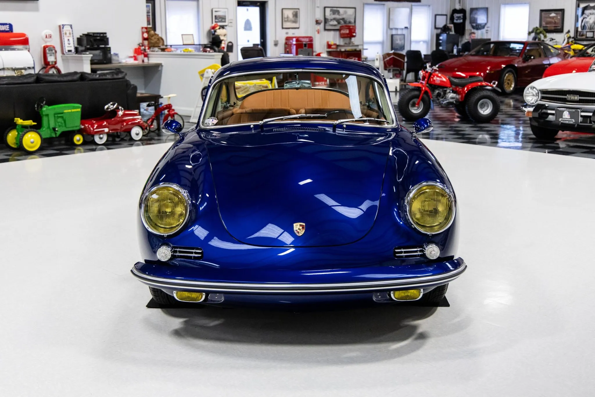 1964 Porsche 356C Coupe in Iris Blue Metallic