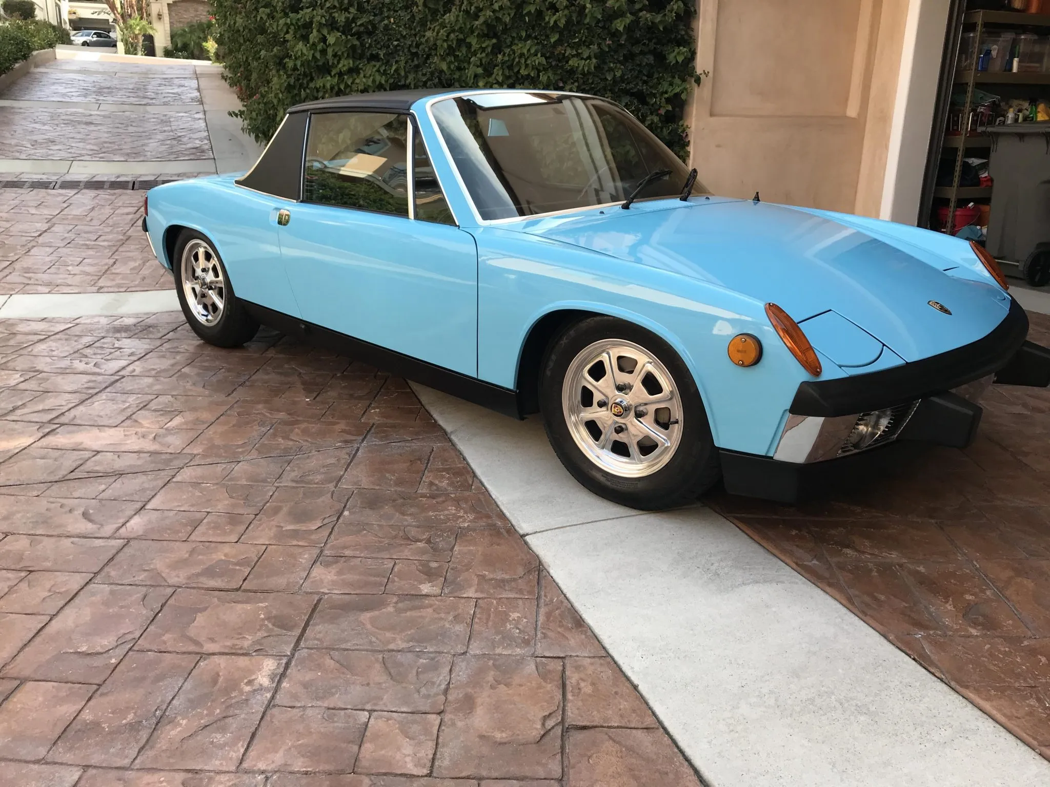 1974 Porsche 914 in Olympic Blue